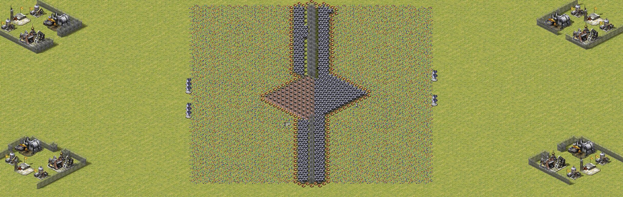 One Dollar Map full-resolution render