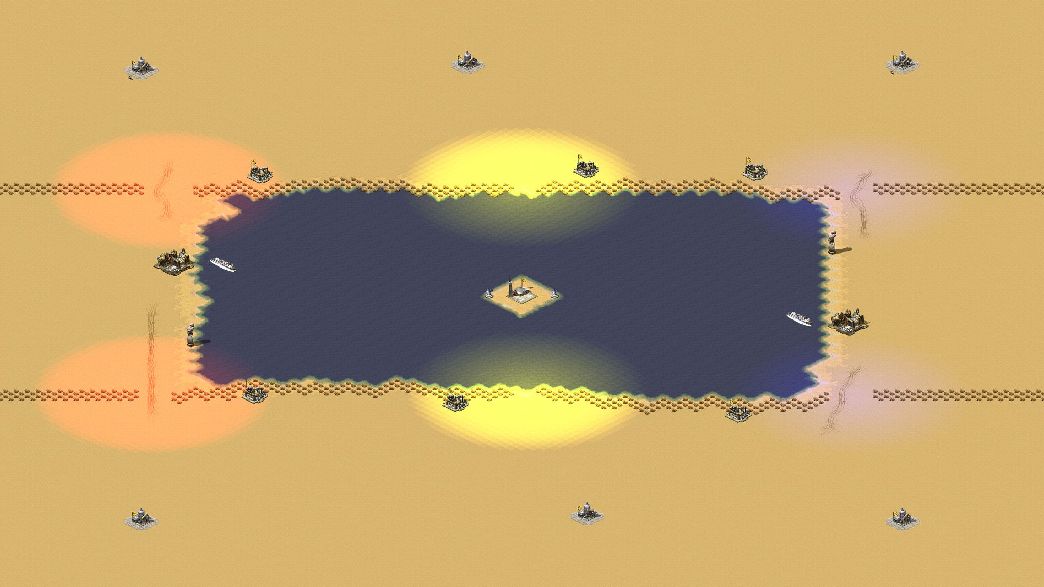 NavalWars v1.3 - map by hakansrndk60 full-resolution render