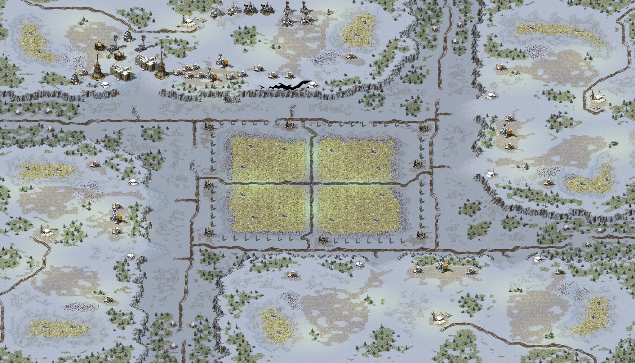 Test map full-resolution render