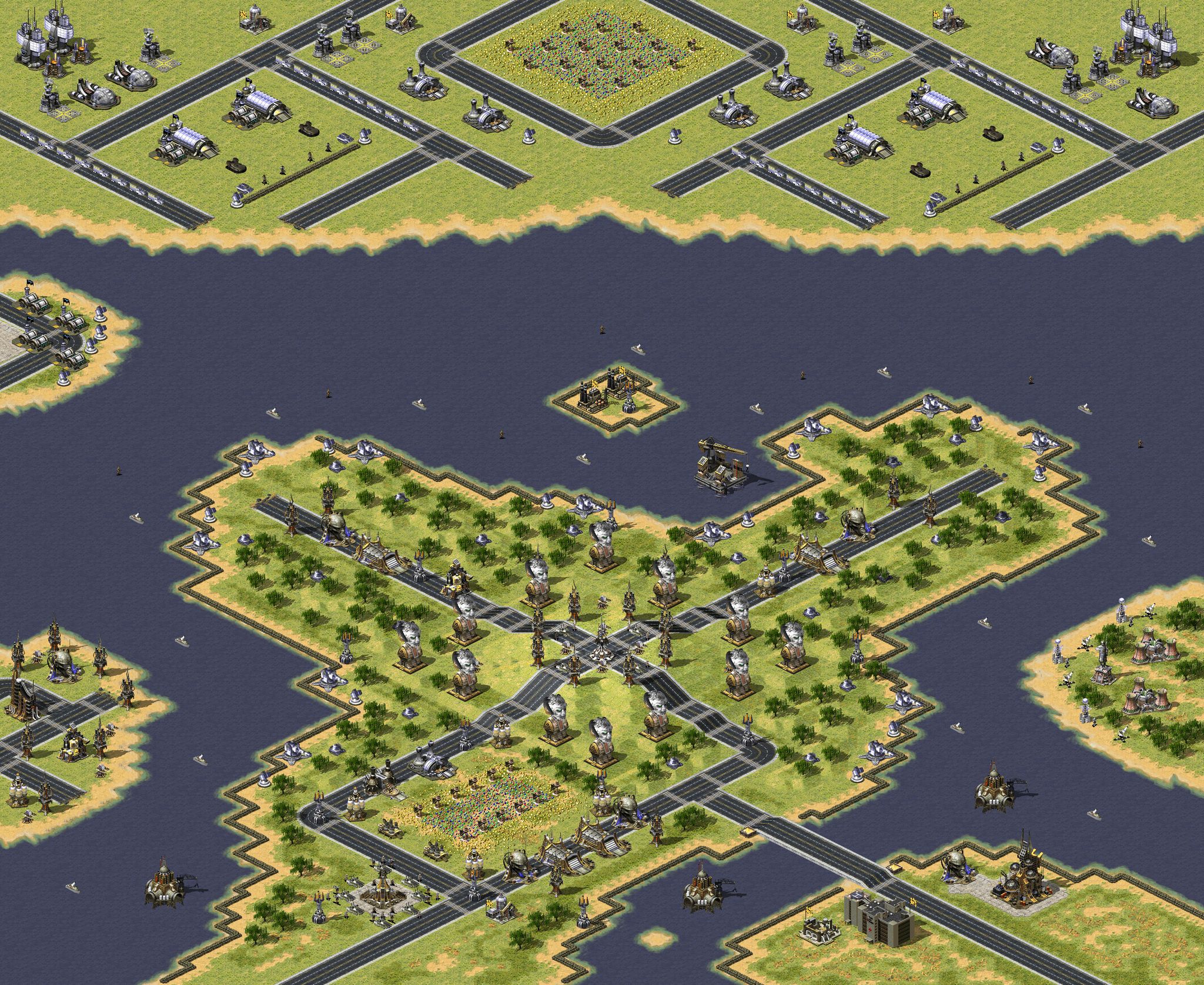 CrossRoad Island I full-resolution render
