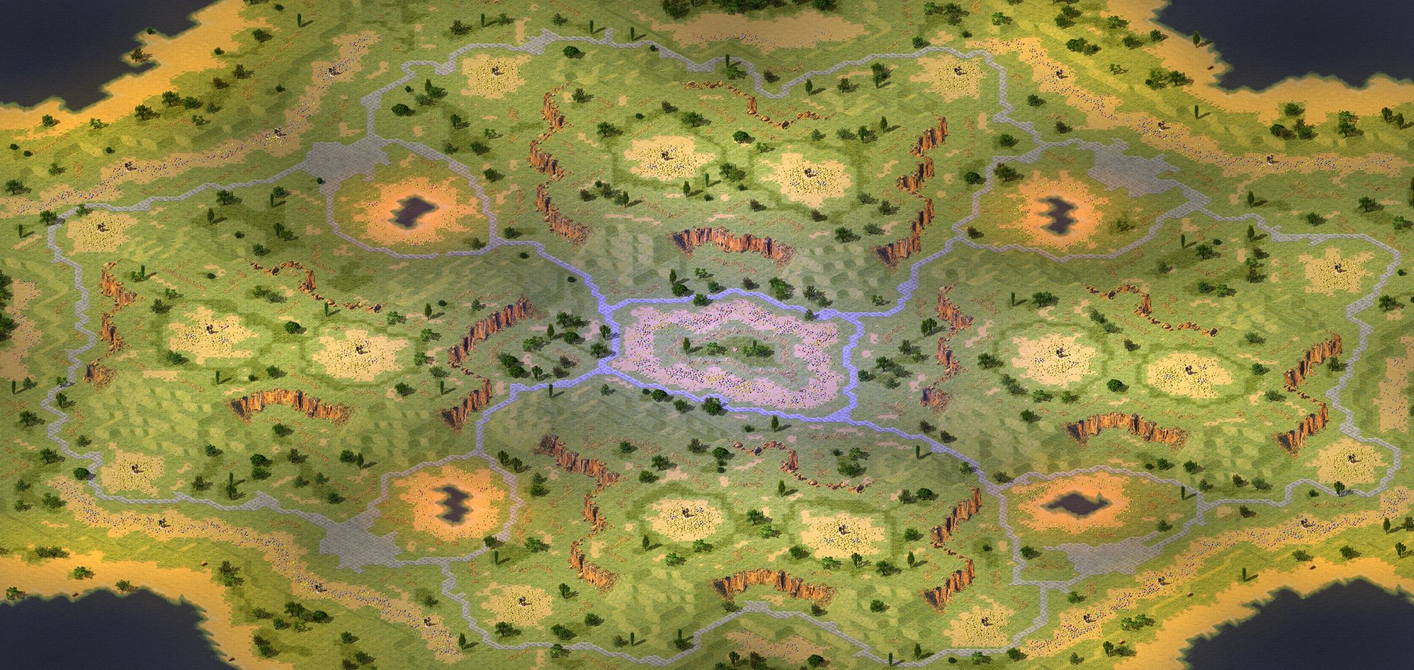 4-Player Temperate Skirmish full-resolution render