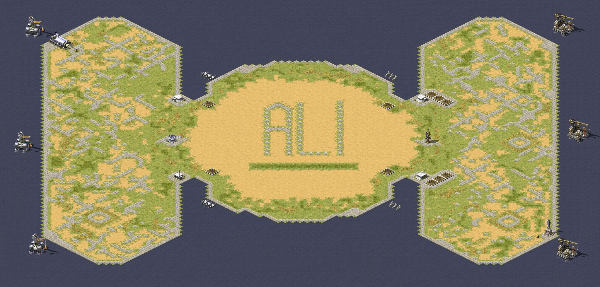 3V3 Naval Team 3v3 ALI PVC full-resolution render