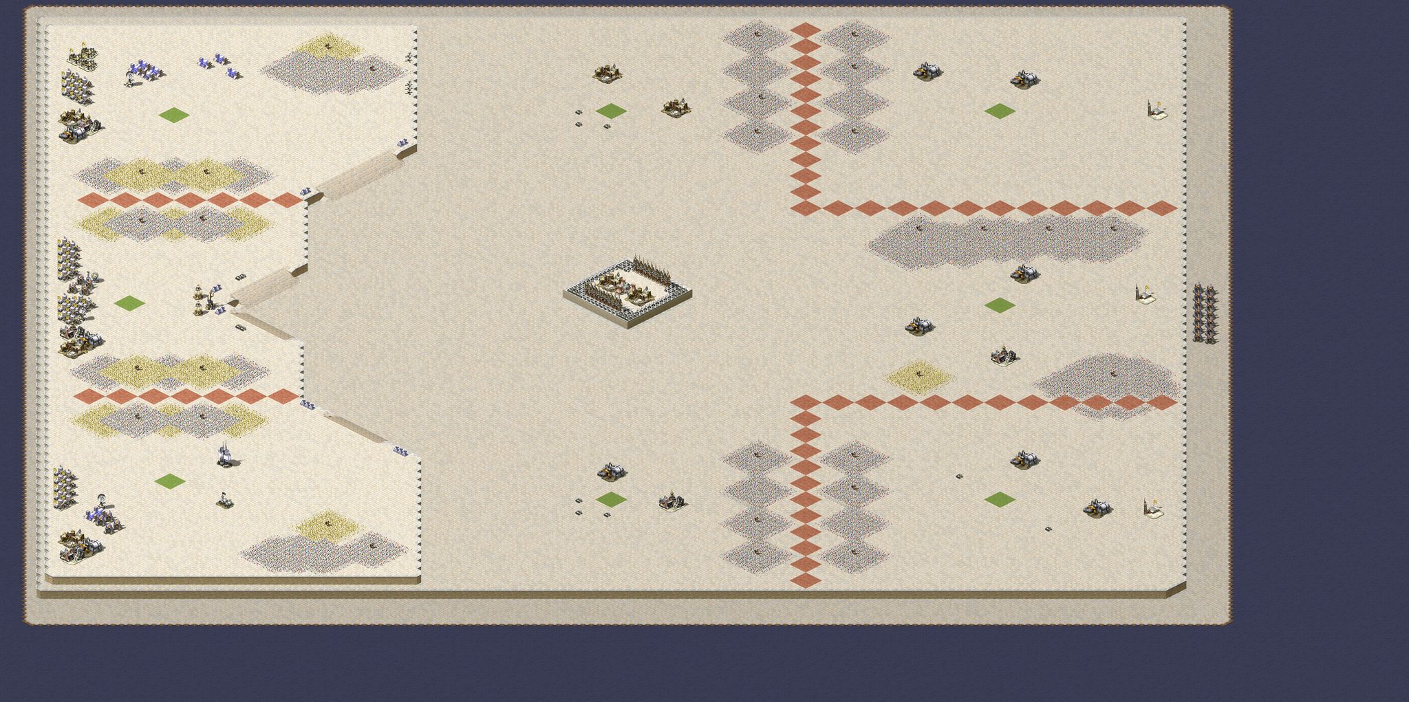 [3 vs 5 AI] Ultimate War v5.0 [HARDEST] full-resolution render