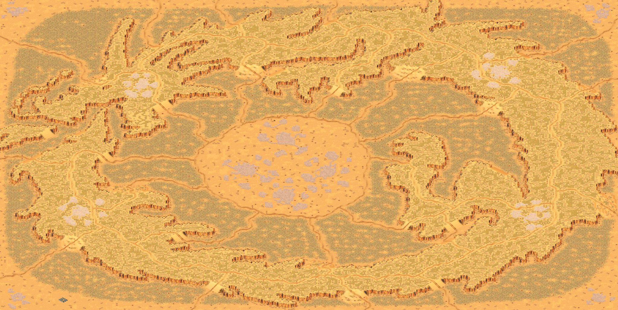 Desert Edge Skirmish full-resolution render
