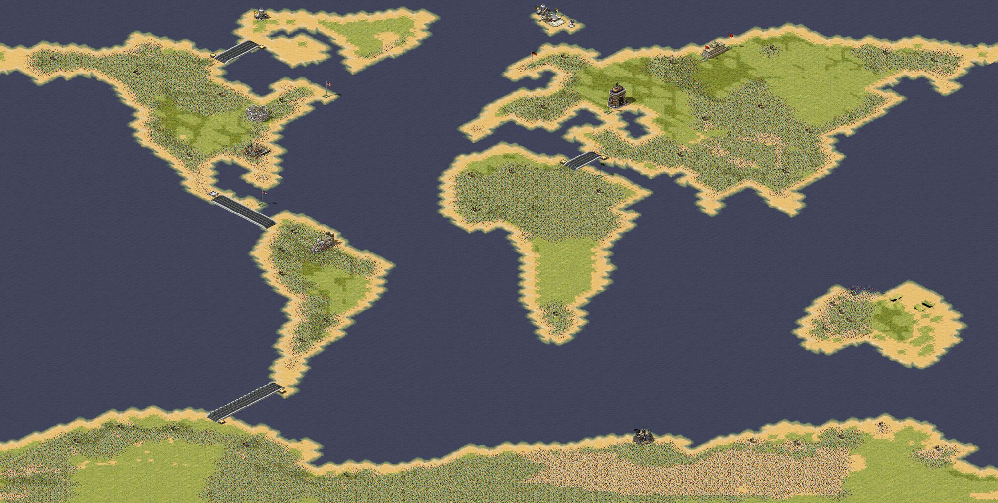 C&C world map full-resolution render