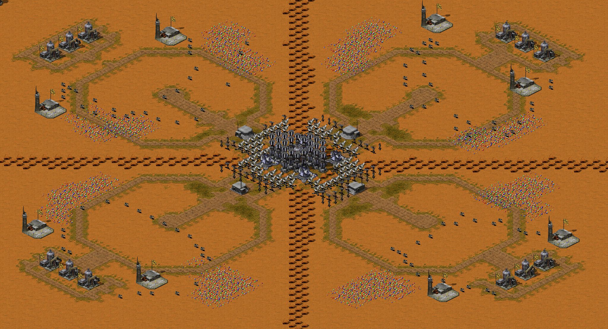Oil in Corners & Center -- TOM version full-resolution render