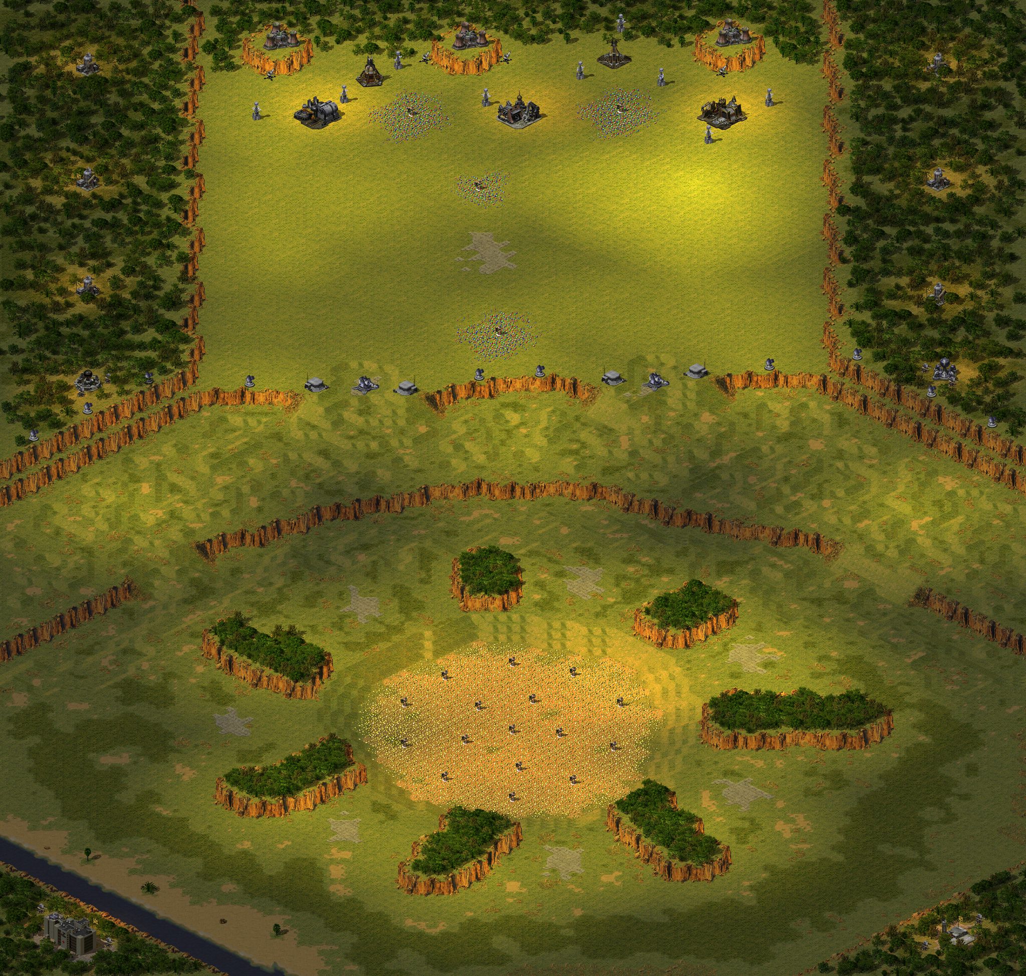 Tempered Gold Rush full-resolution render