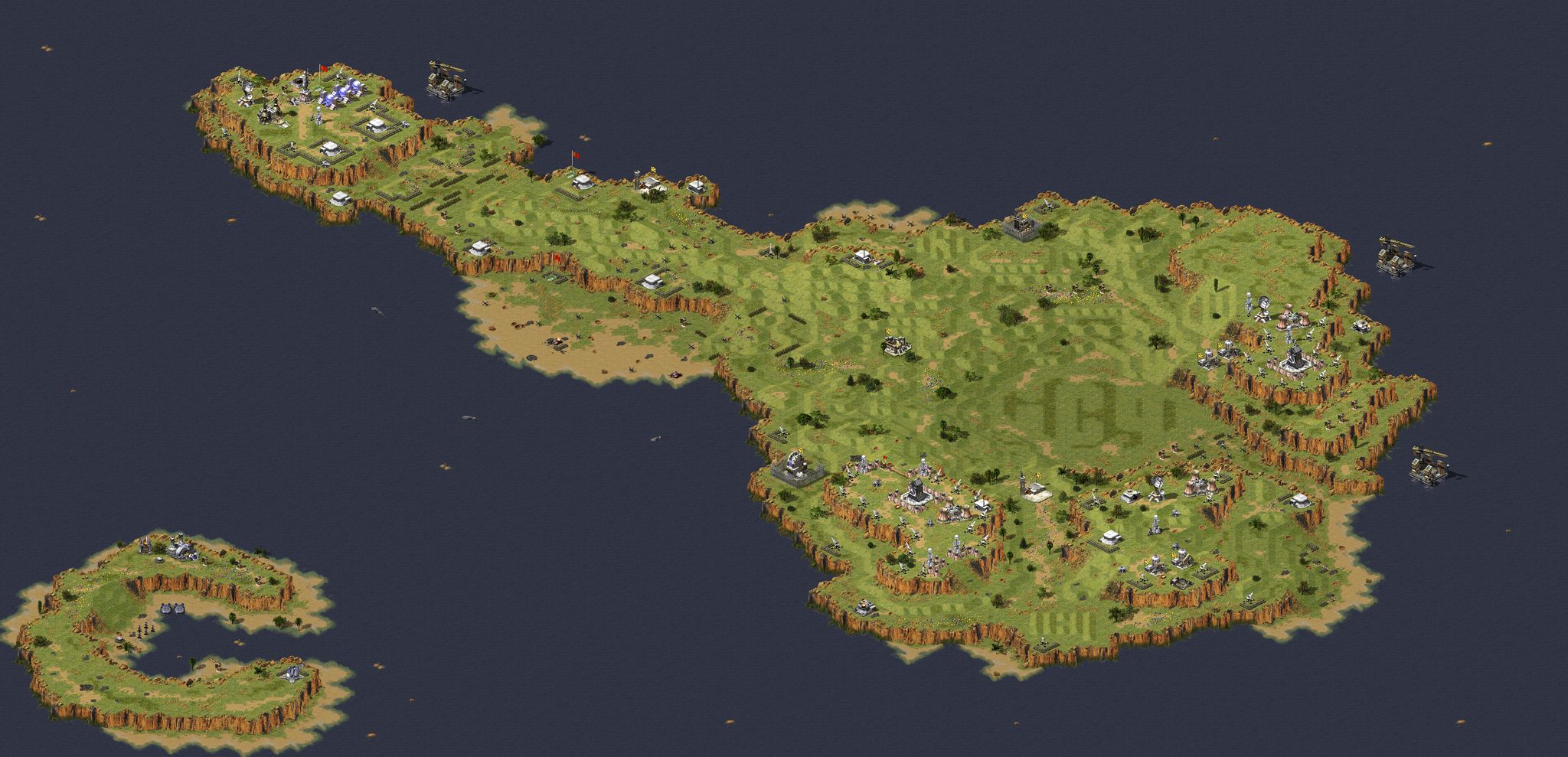 Iwo Jima (3-4) full-resolution render