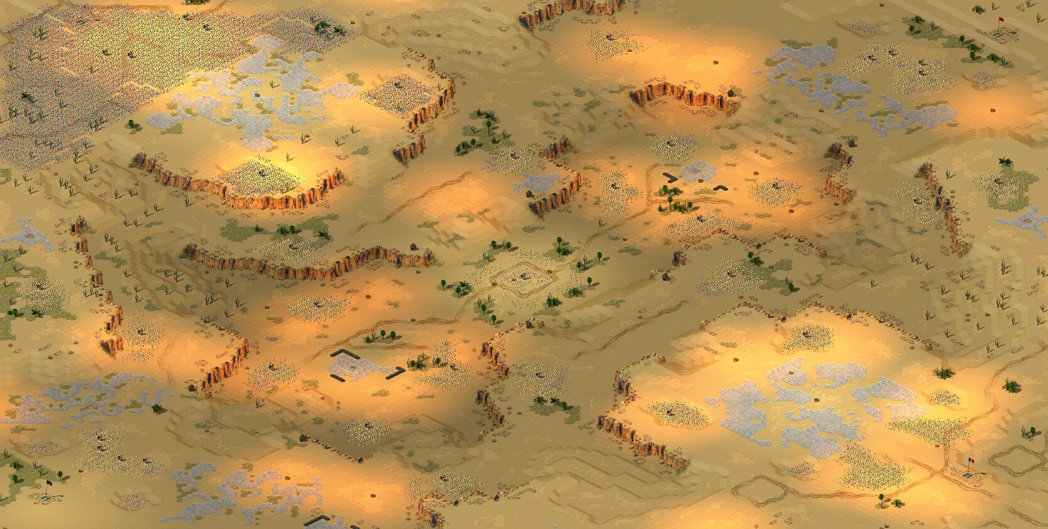 Mongolia cu diamante full-resolution render