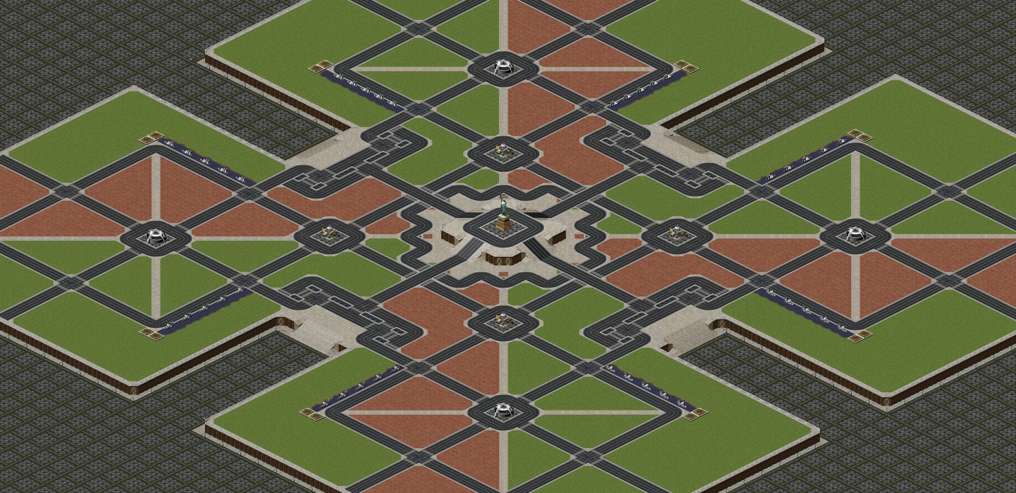 Symmetrical Survival + AA full-resolution render