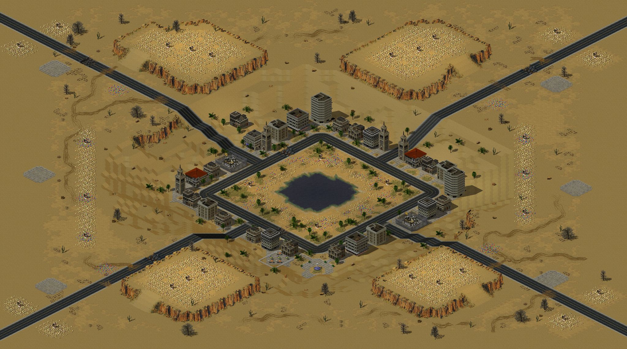 Sahara Mirage 3x3 full-resolution render