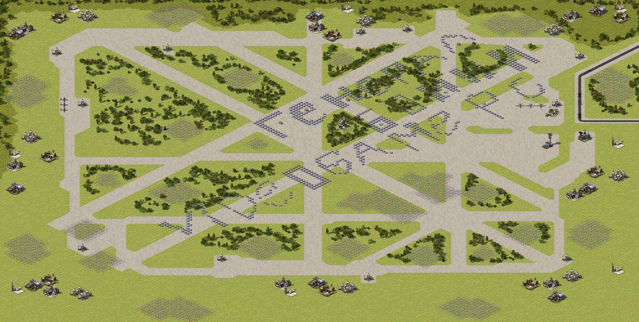 Chicago Midway General Bonne (2-8) full-resolution render