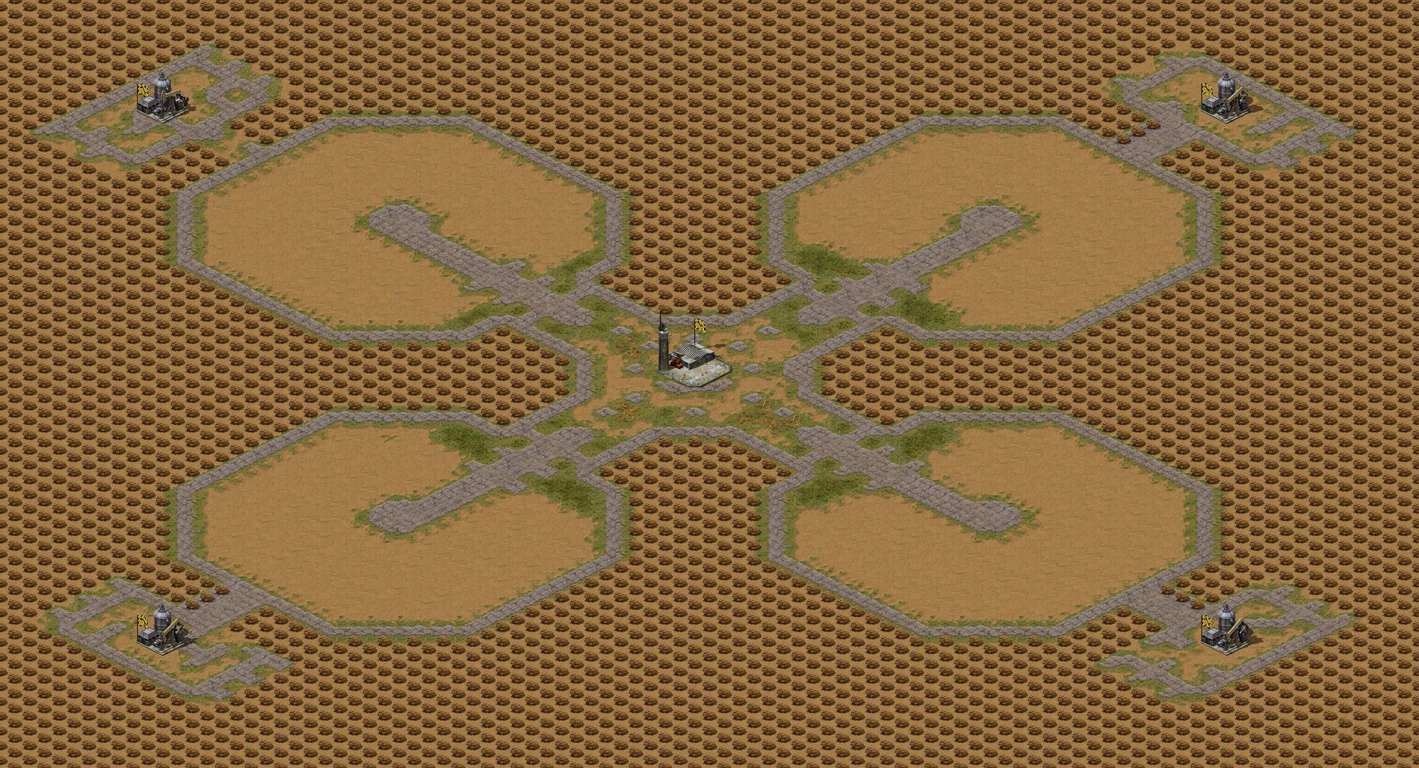 Oil in Corners & Center - Adventurismic Modded - full-resolution render