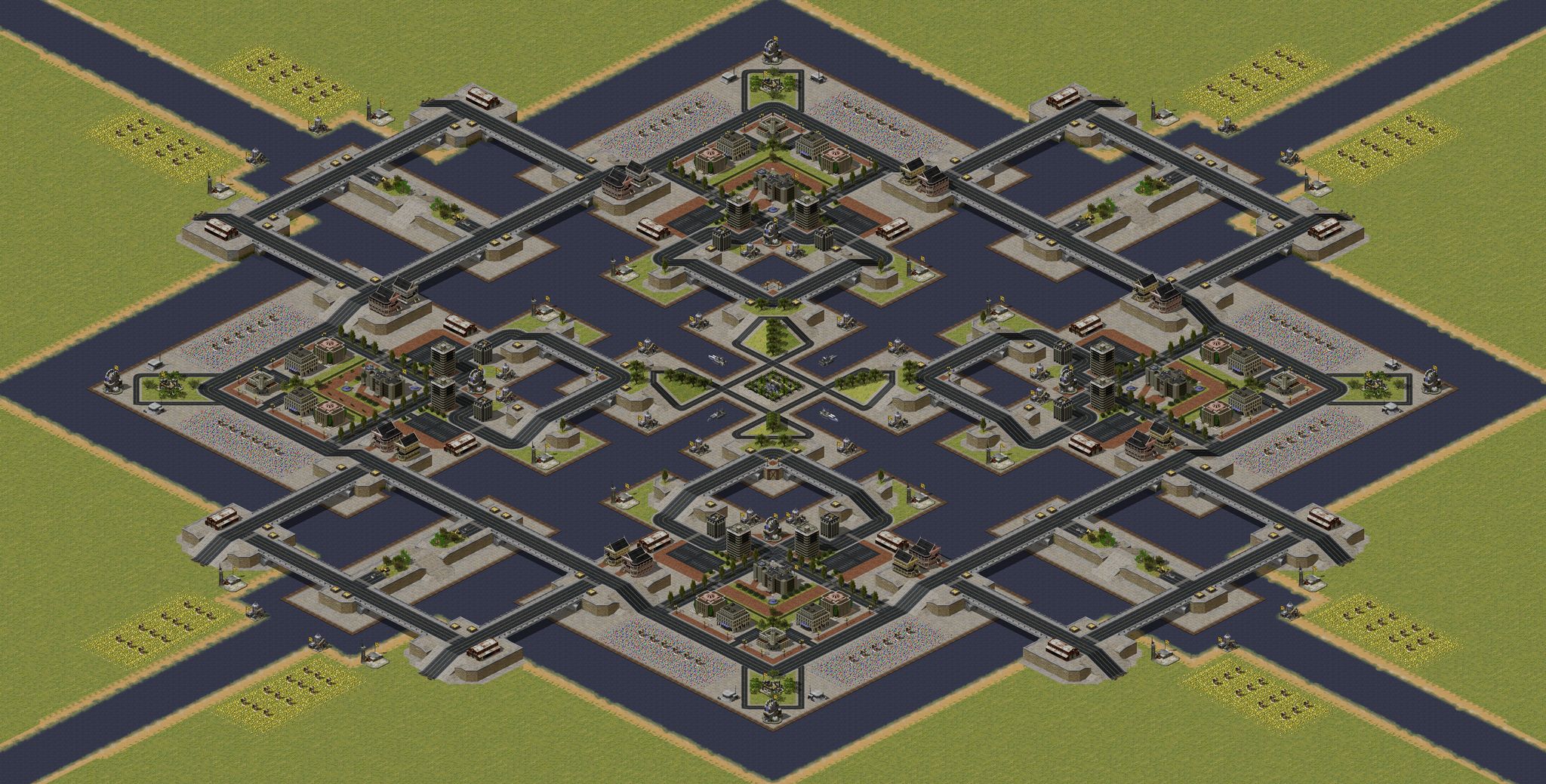 Delux Island full-resolution render