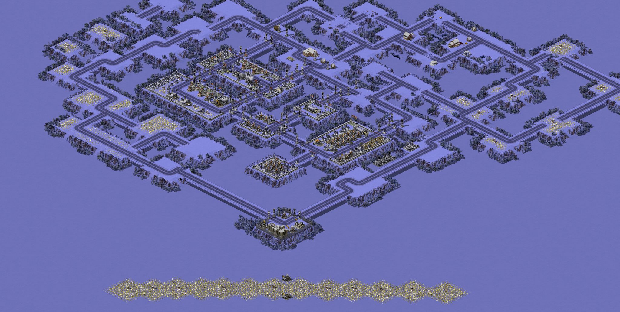 Snowy Ridges V2.0 full-resolution render