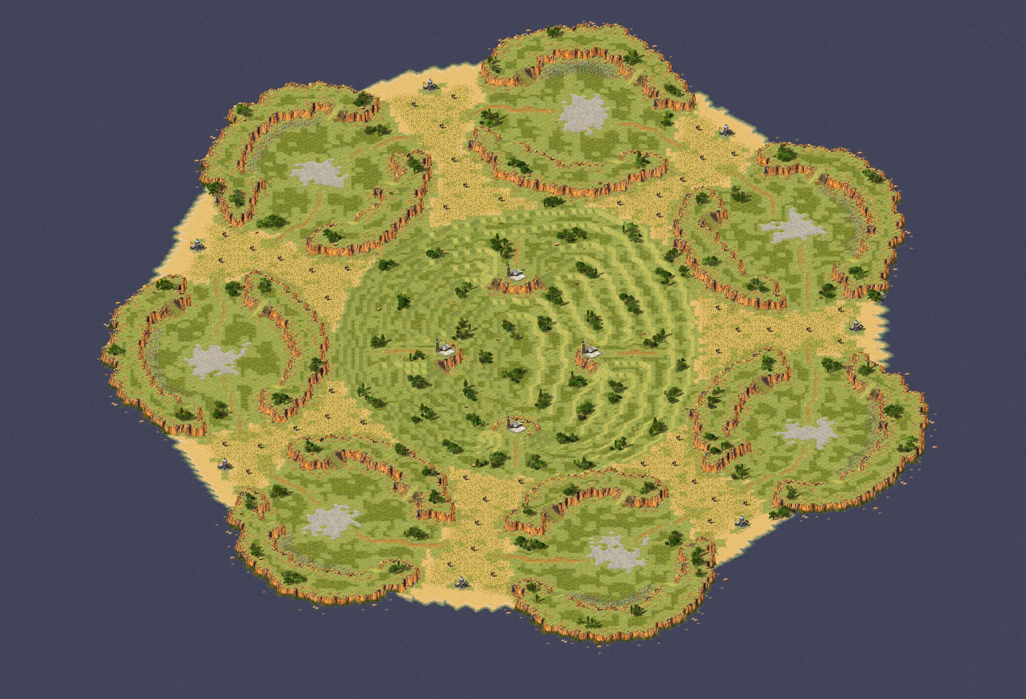 Heptagon Havoc (2-7) full-resolution render