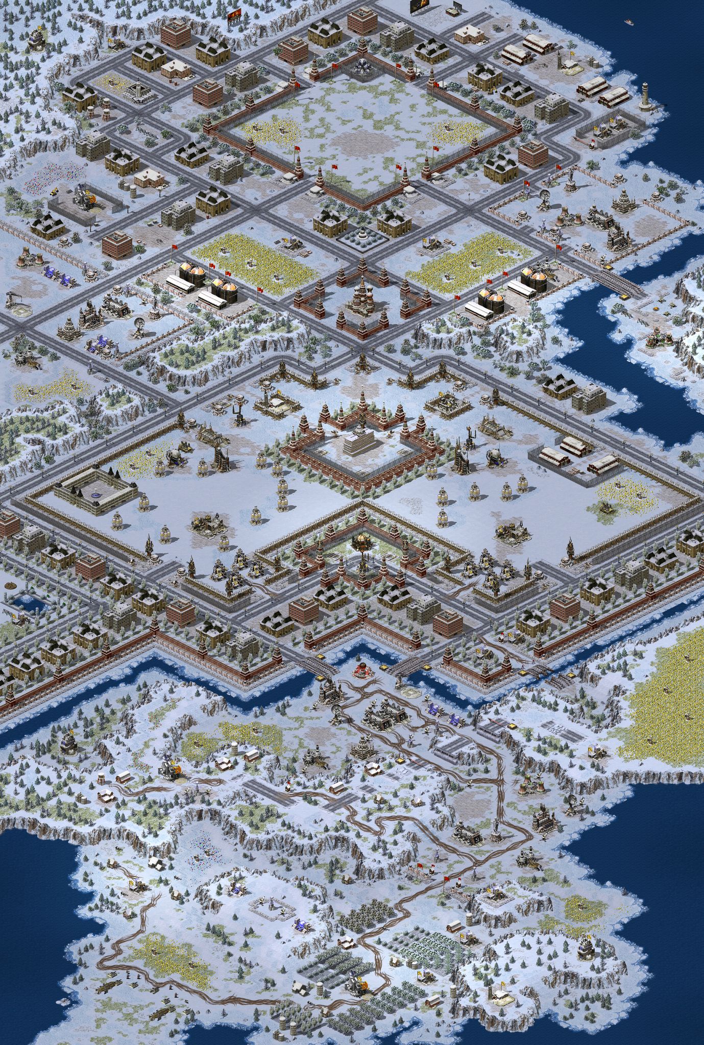 Red Alert 2 Soviet Mission 11 full-resolution render