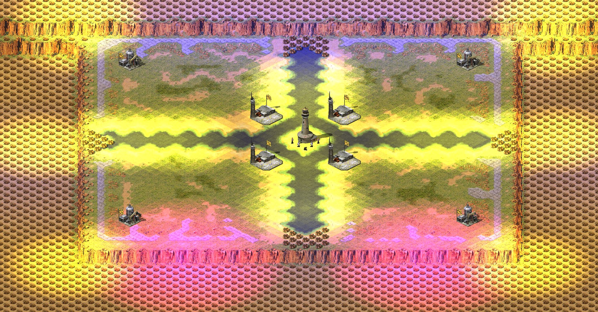 4X Funny Big Extra Small Map Super Crates 2.1 full-resolution render