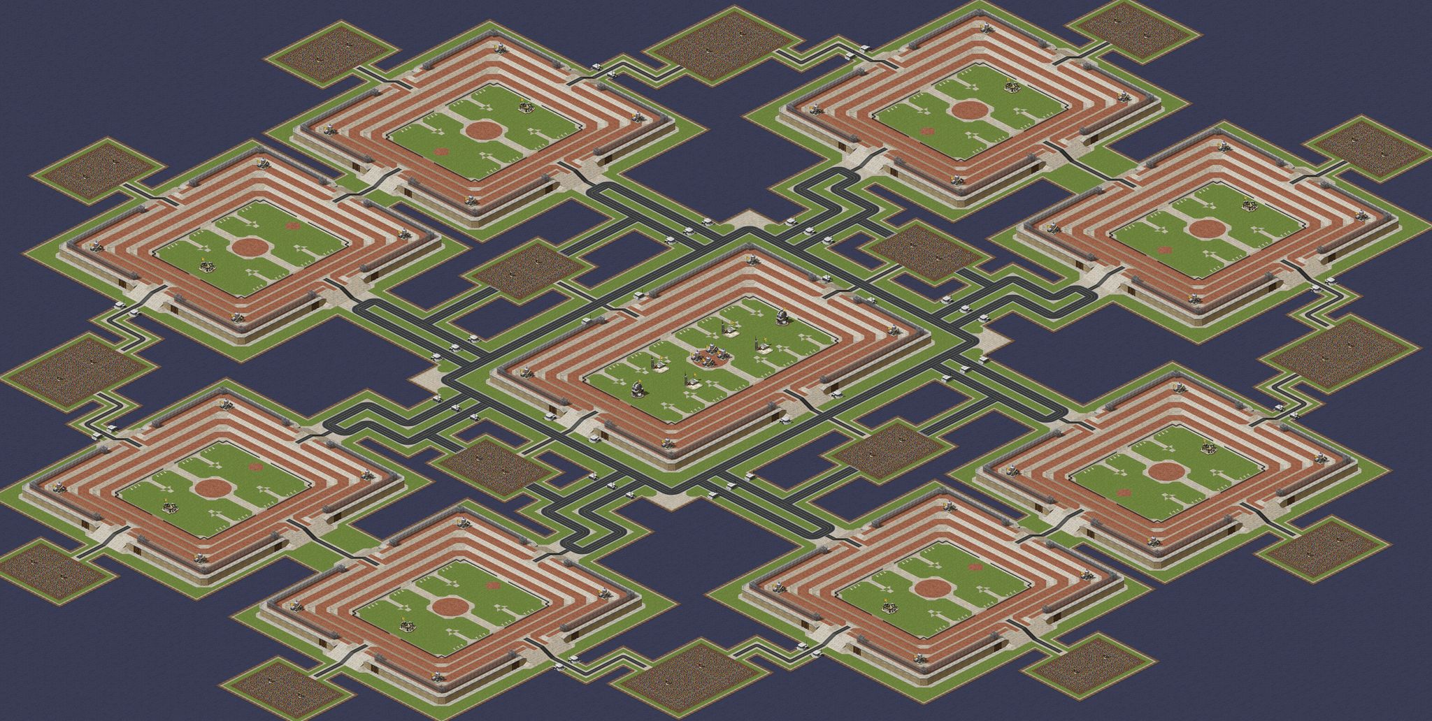 Stadium Survival (6p) -- MISSING (randomized 2019-01-12 183516) full-resolution render