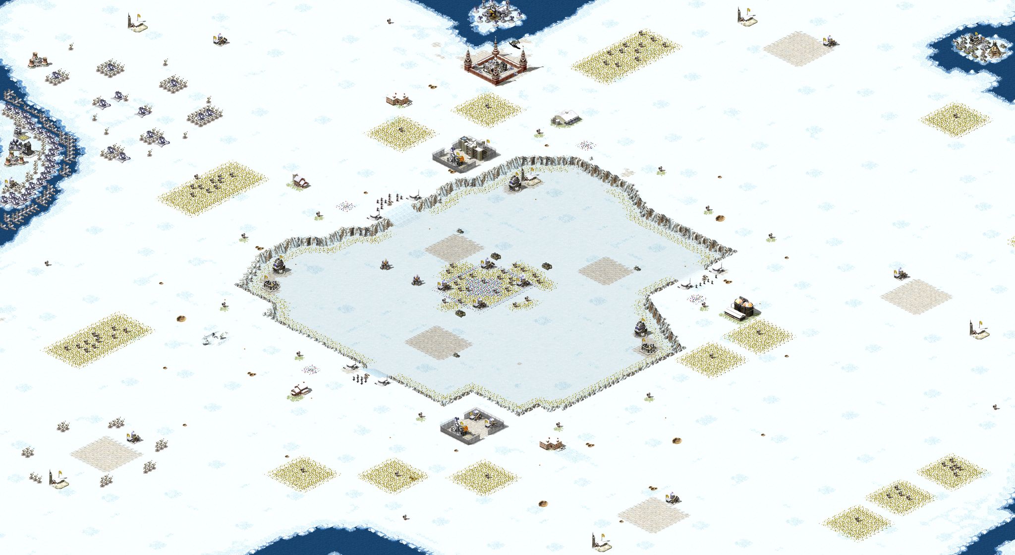 Stabbing Cold (3vs5) HQ test AI 5.2.1 slower boss center no strong HP for fun full-resolution render