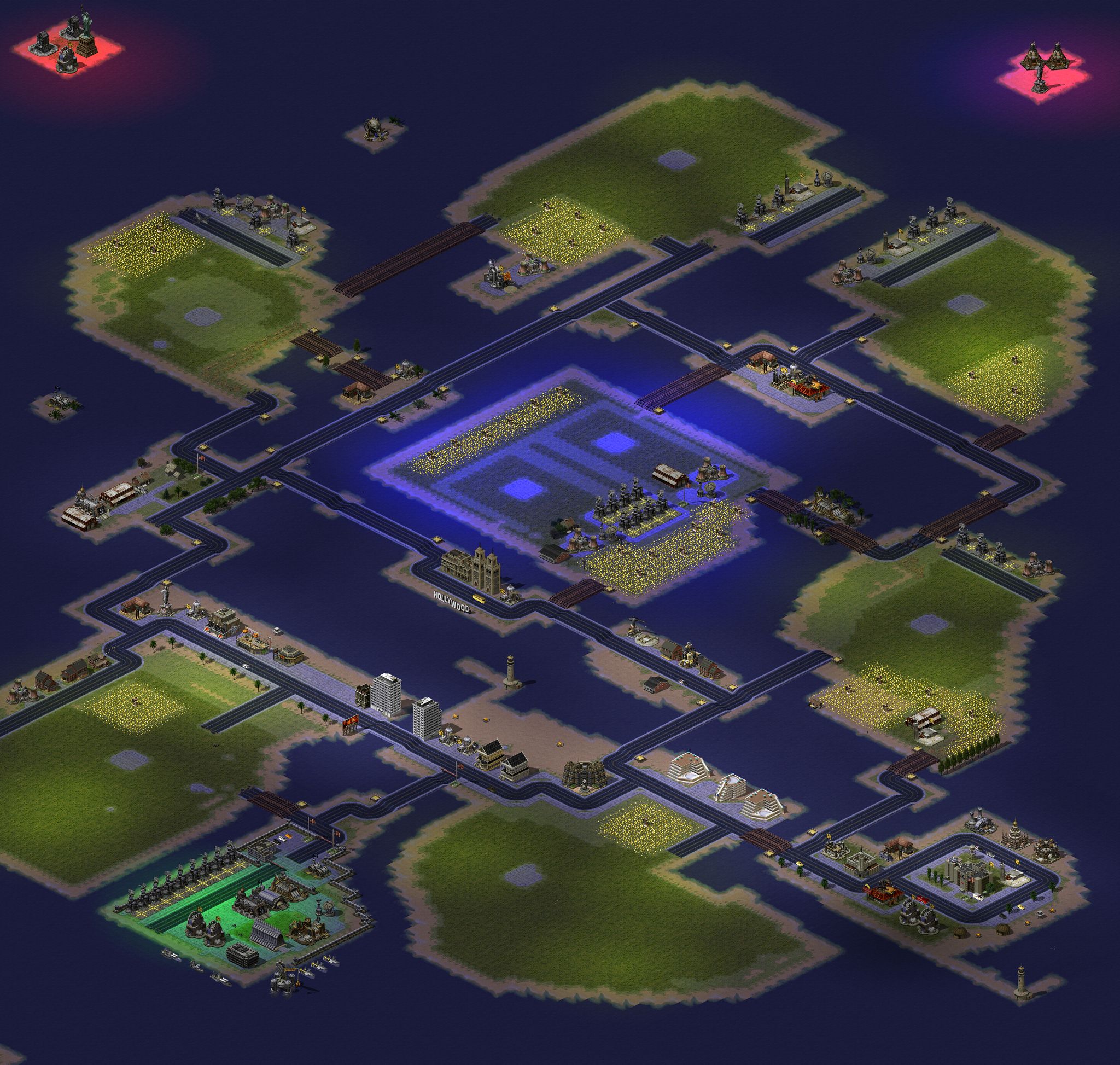 FULTOWN @ night SW 1.4 full-resolution render