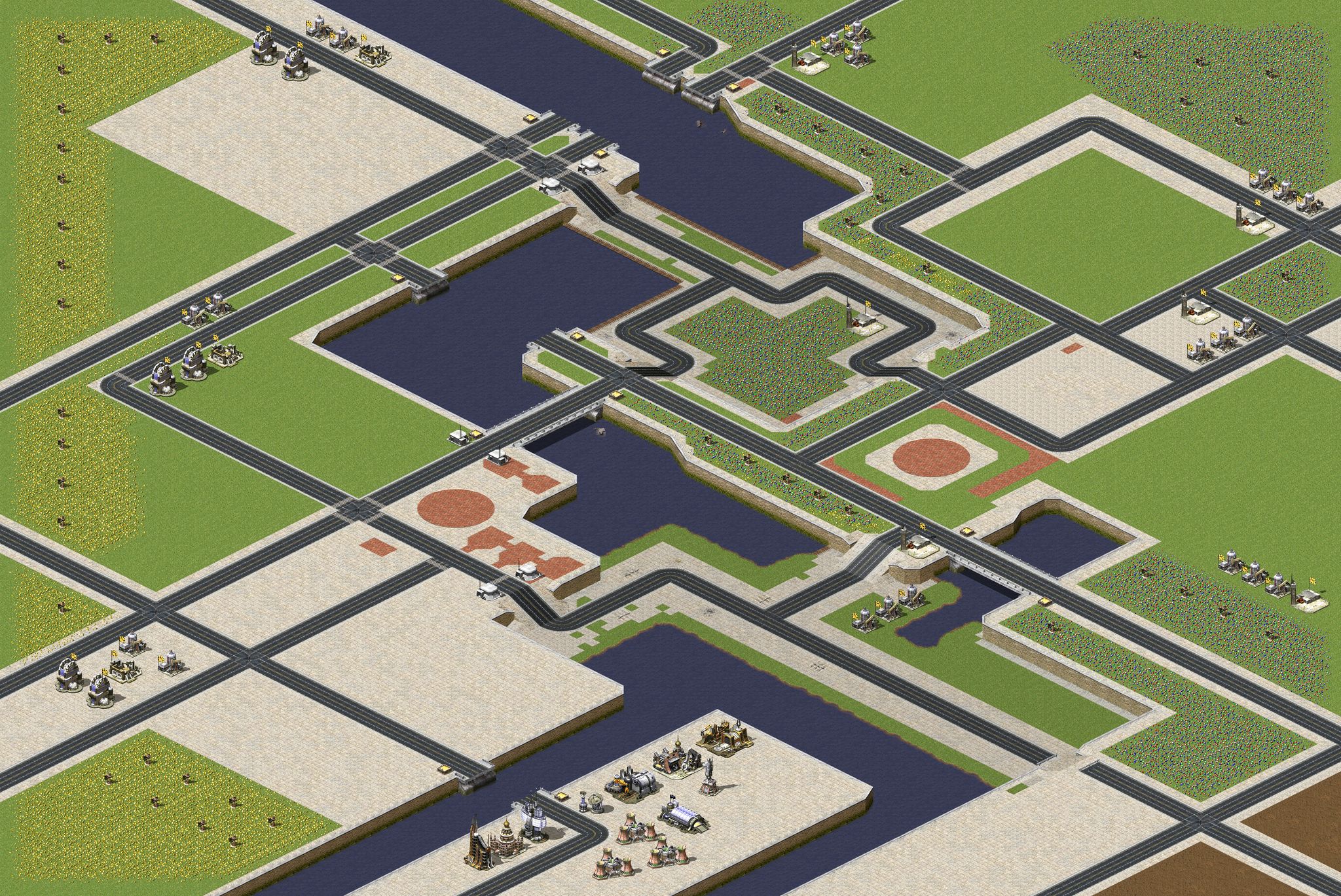 a Chicago(3 vs 5) full-resolution render