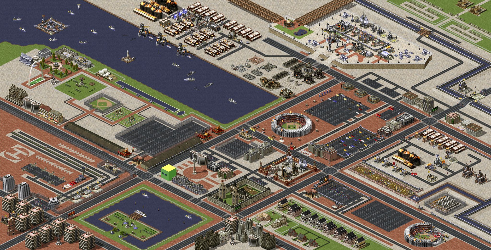 City Contention full-resolution render