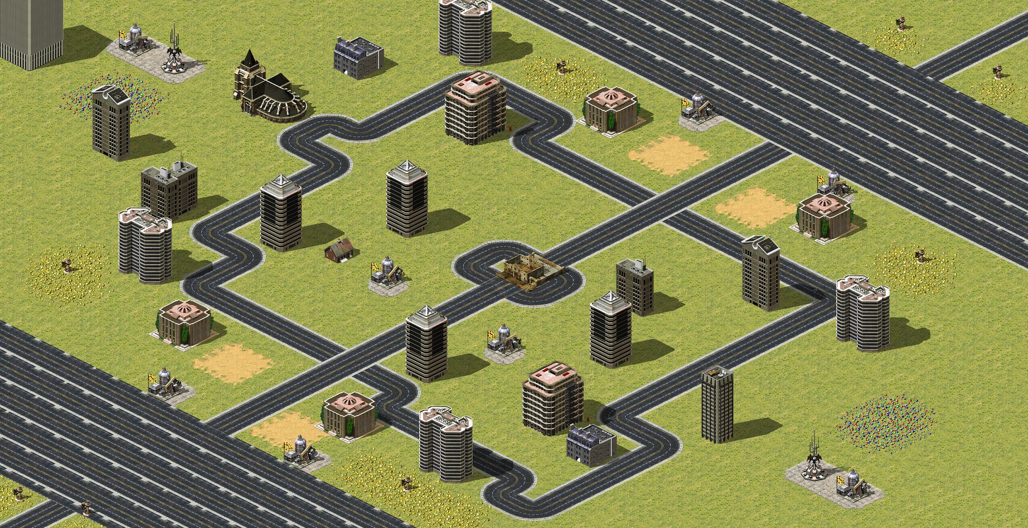 Enemy across City full-resolution render