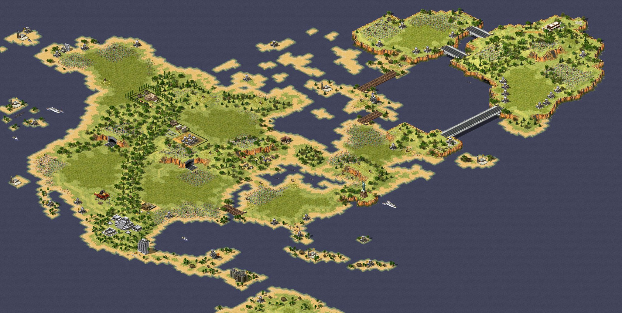 Inwasion on North America full-resolution render