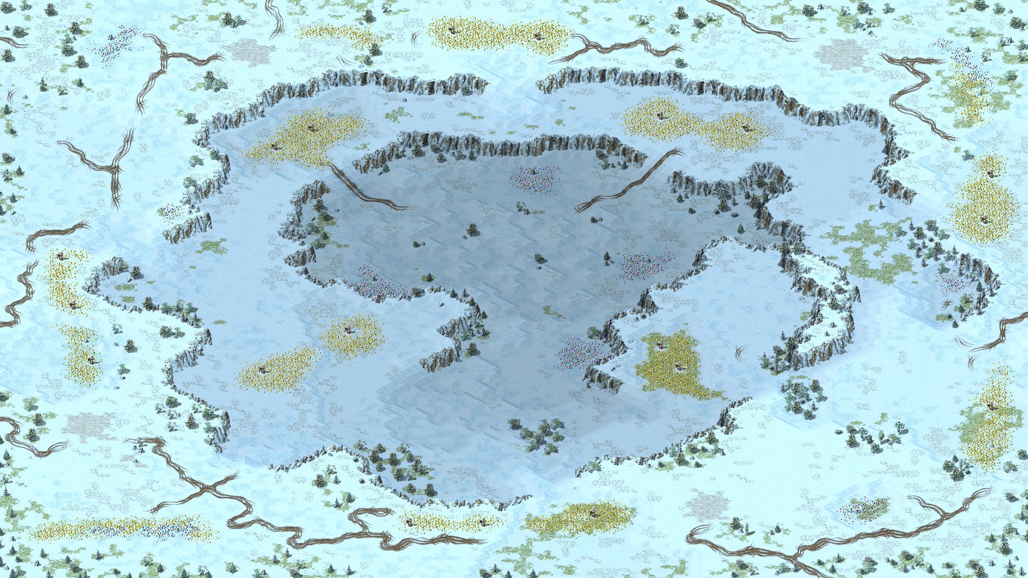 Frozen Gem Clash full-resolution render
