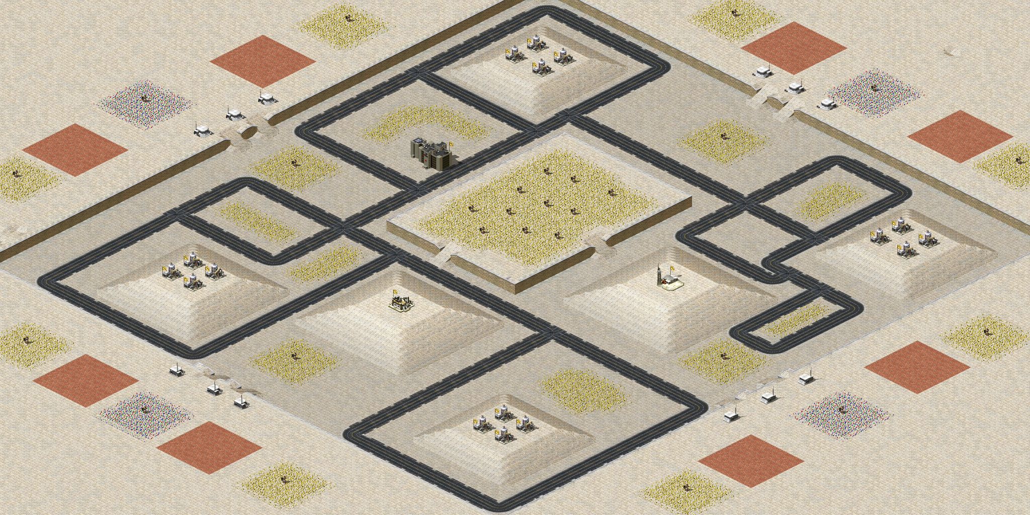 metaled's gold city full-resolution render