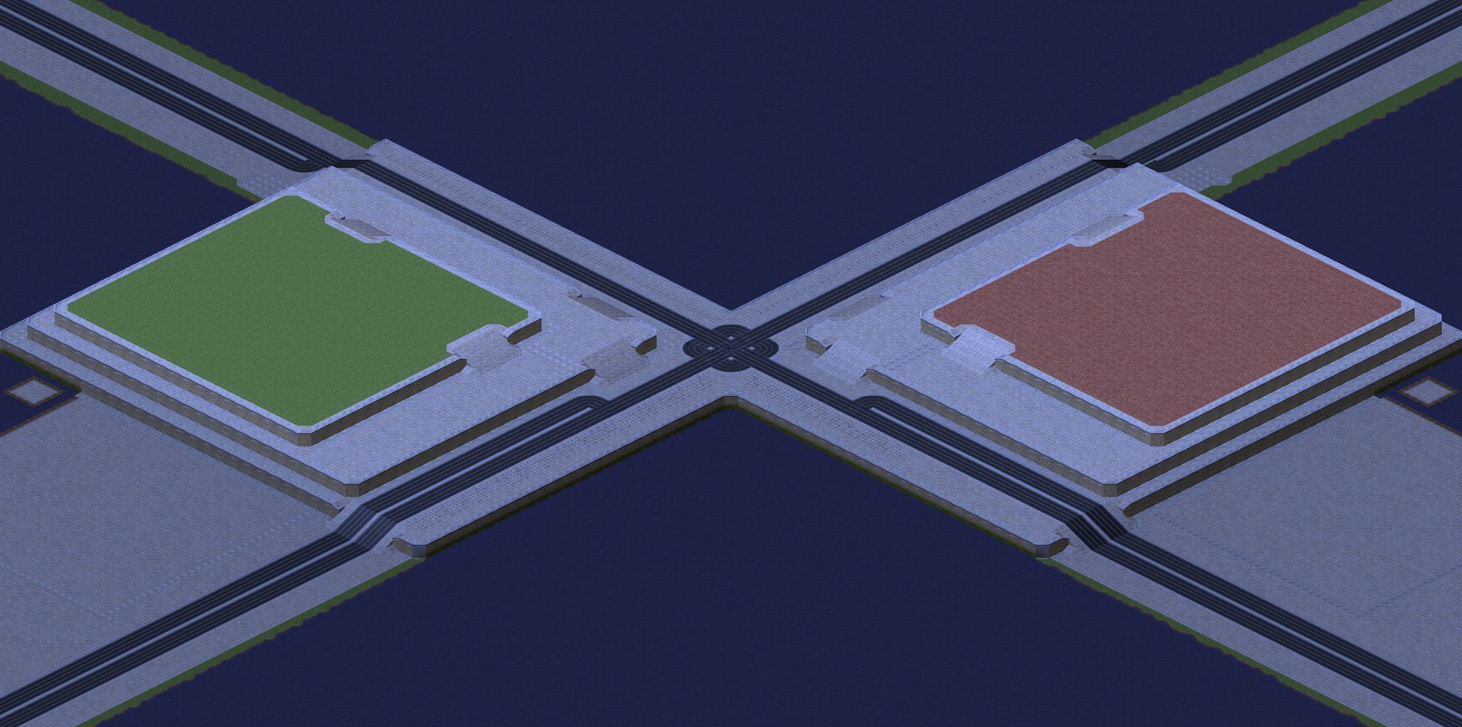 2P Undercover Survival [EASY] X.map full-resolution render