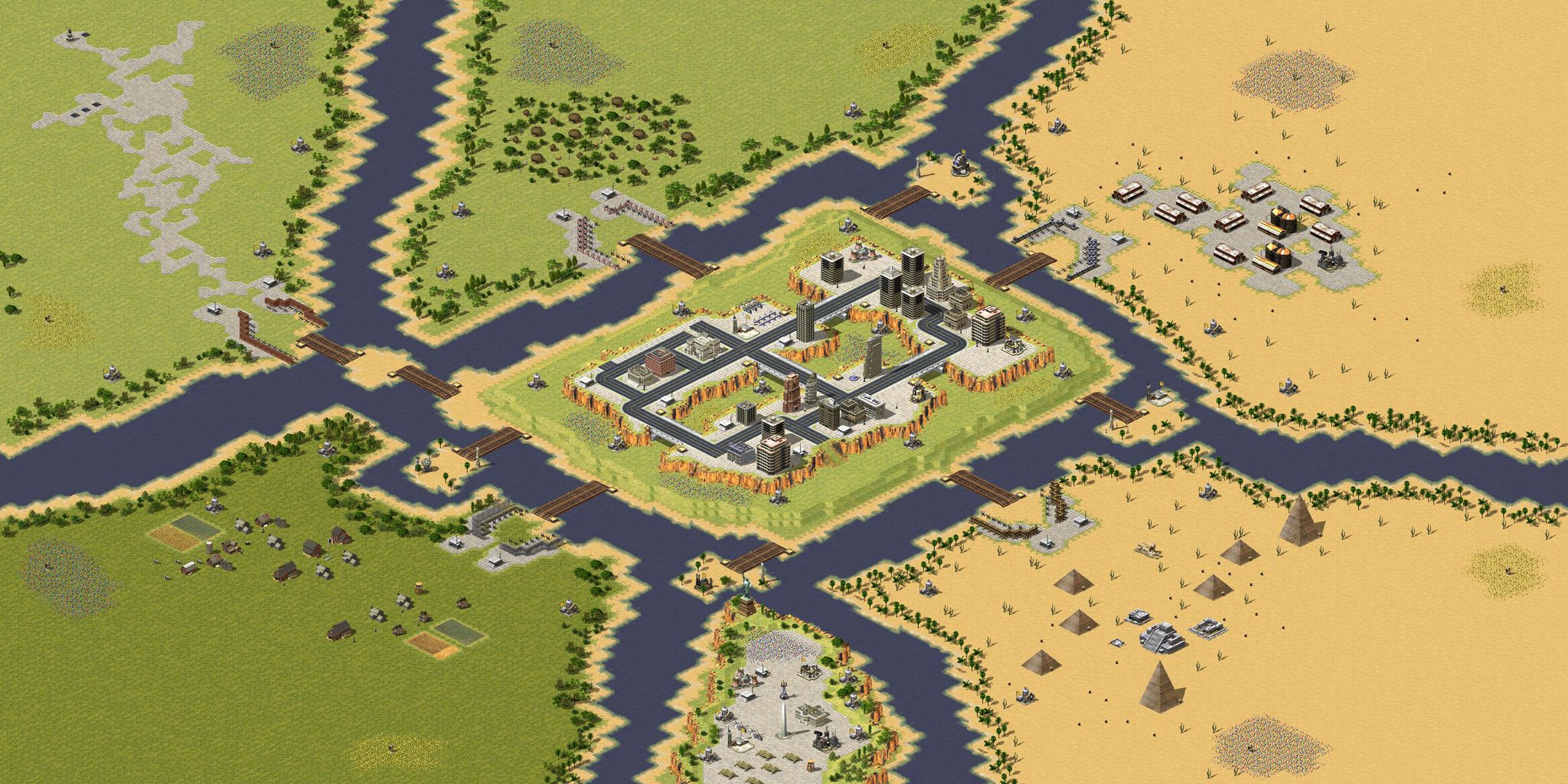 City on a hill full-resolution render