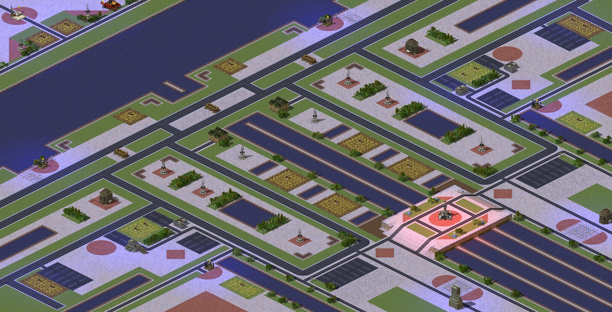 Neon District Skirmish full-resolution render