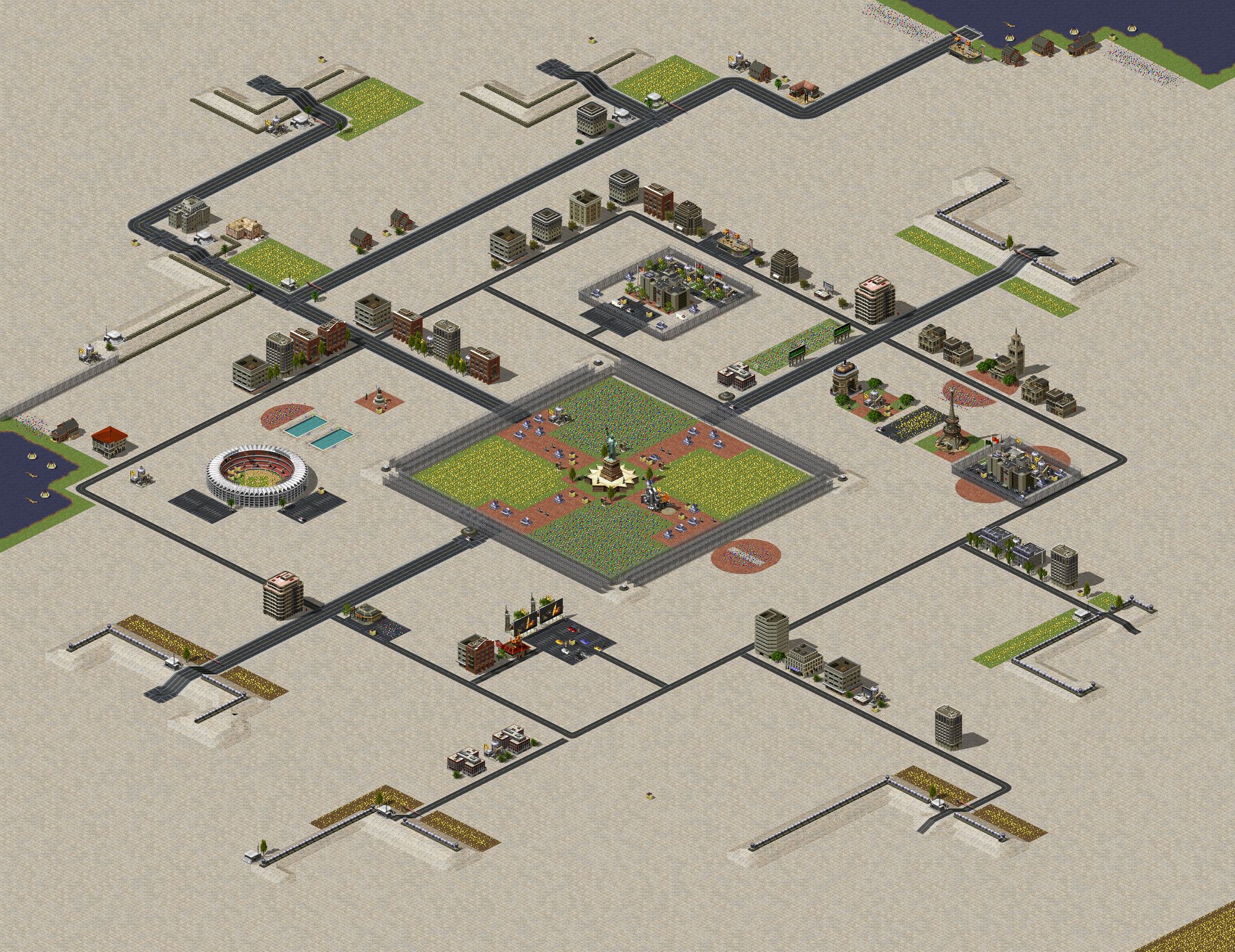 City  Gold 88 full-resolution render