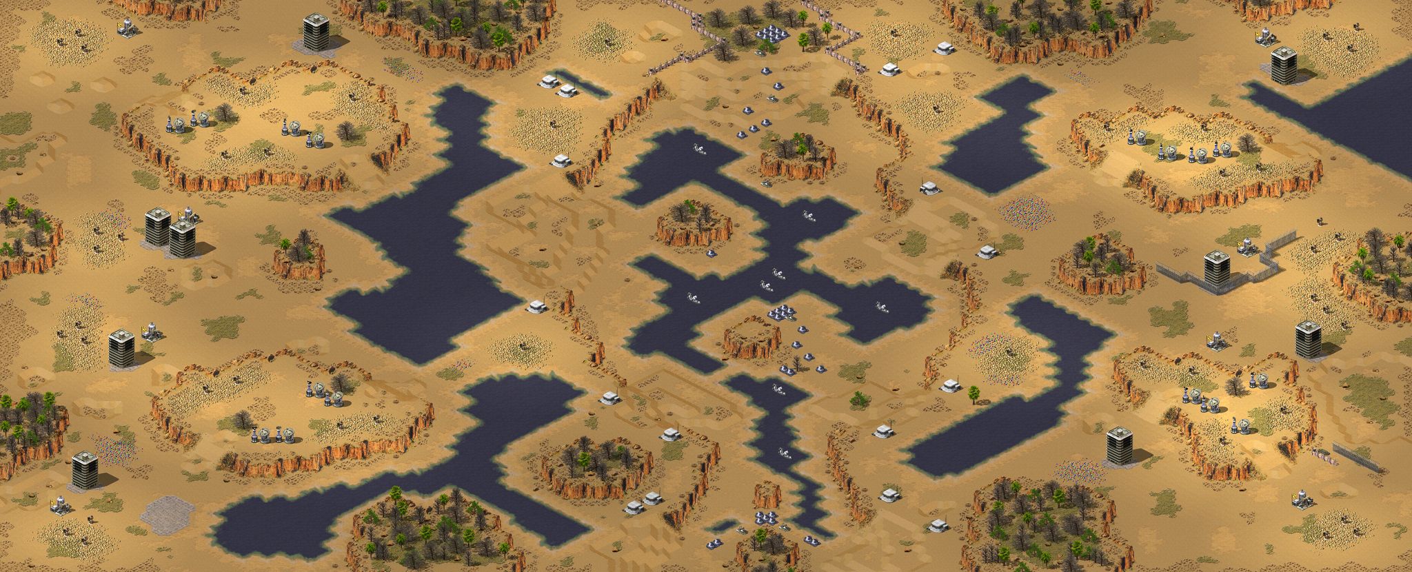 8-Player Desert Skirmish full-resolution render