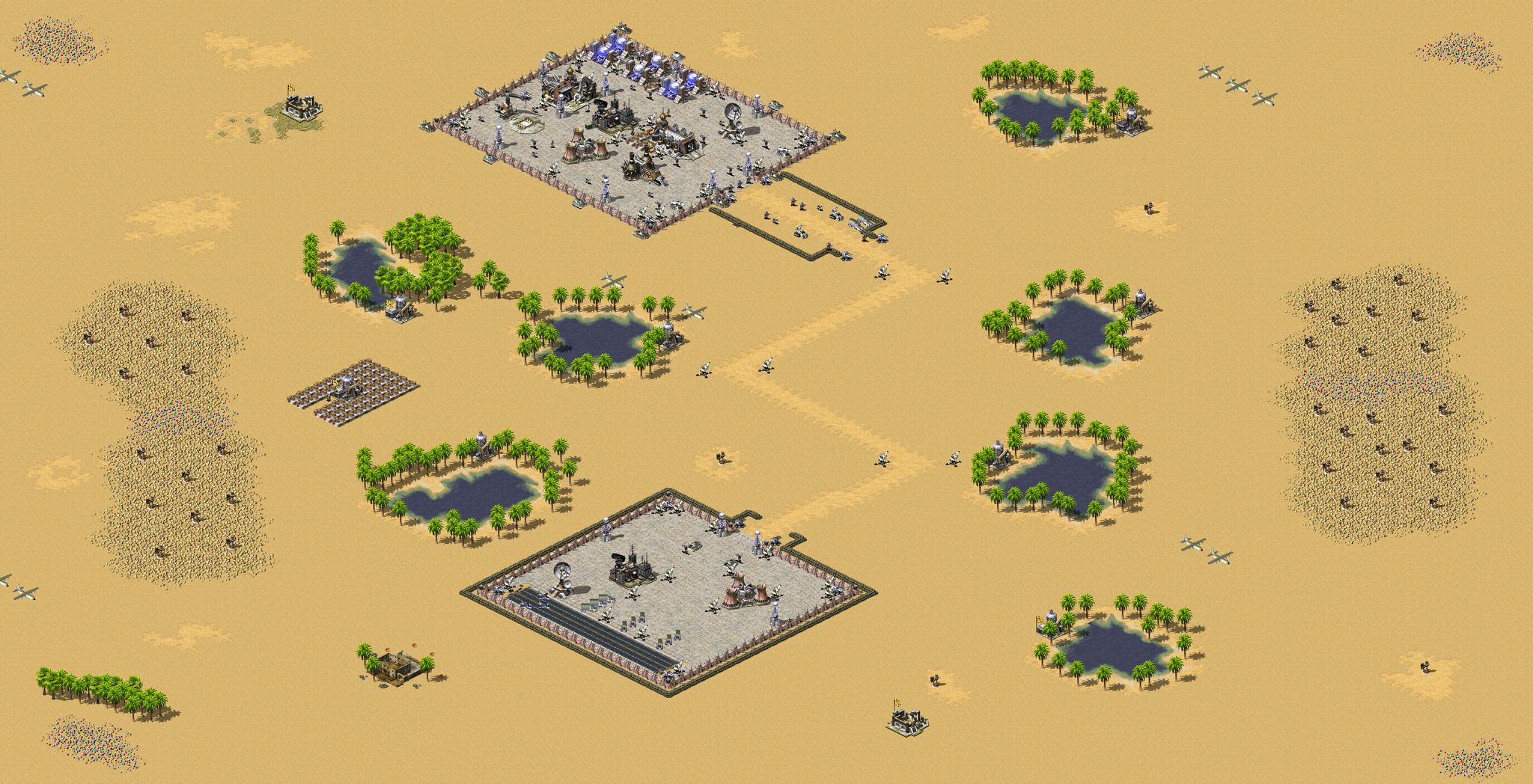 Russian airbase full-resolution render