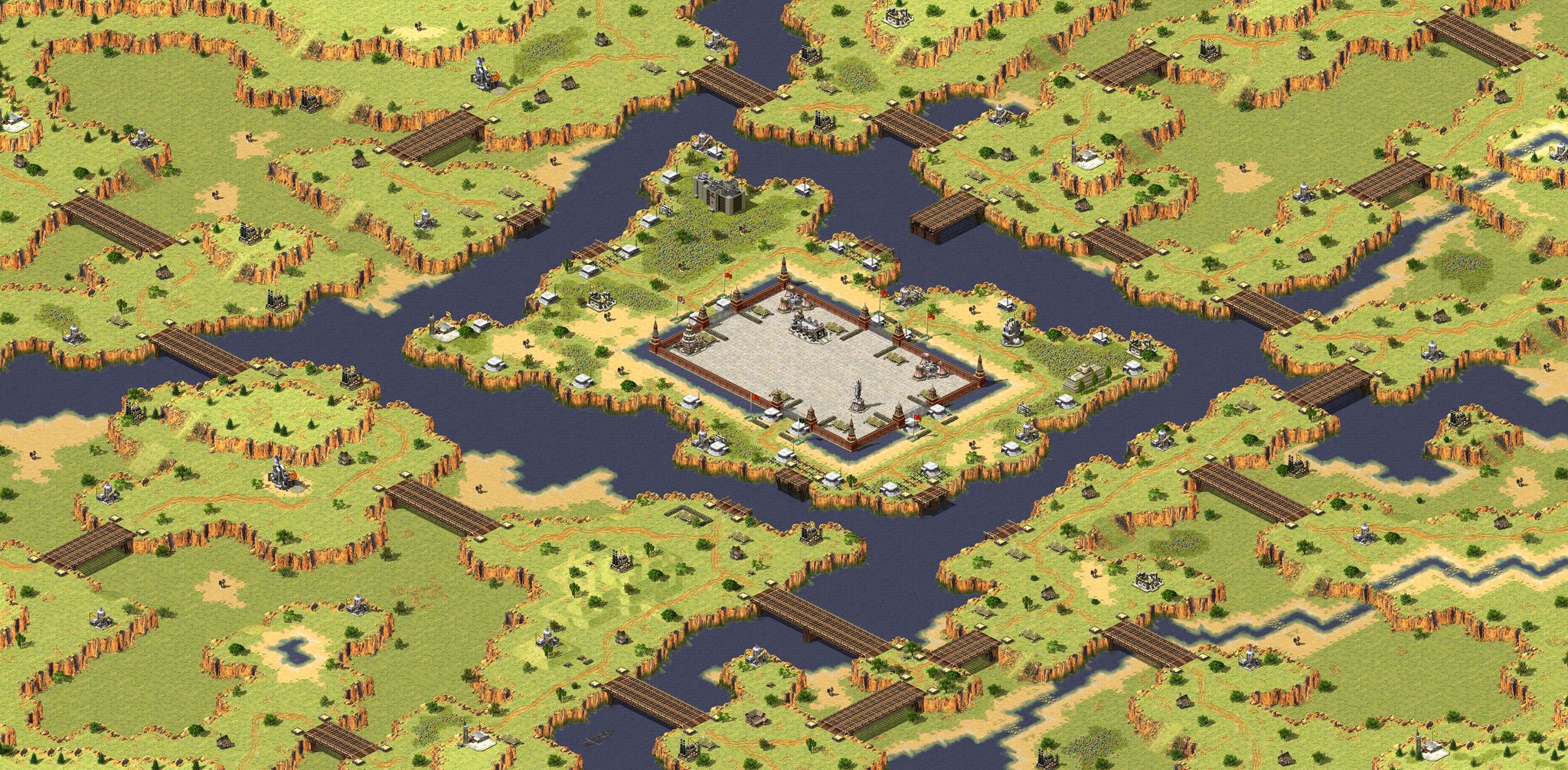Be proud 4vs1 (Map made by full-resolution render
