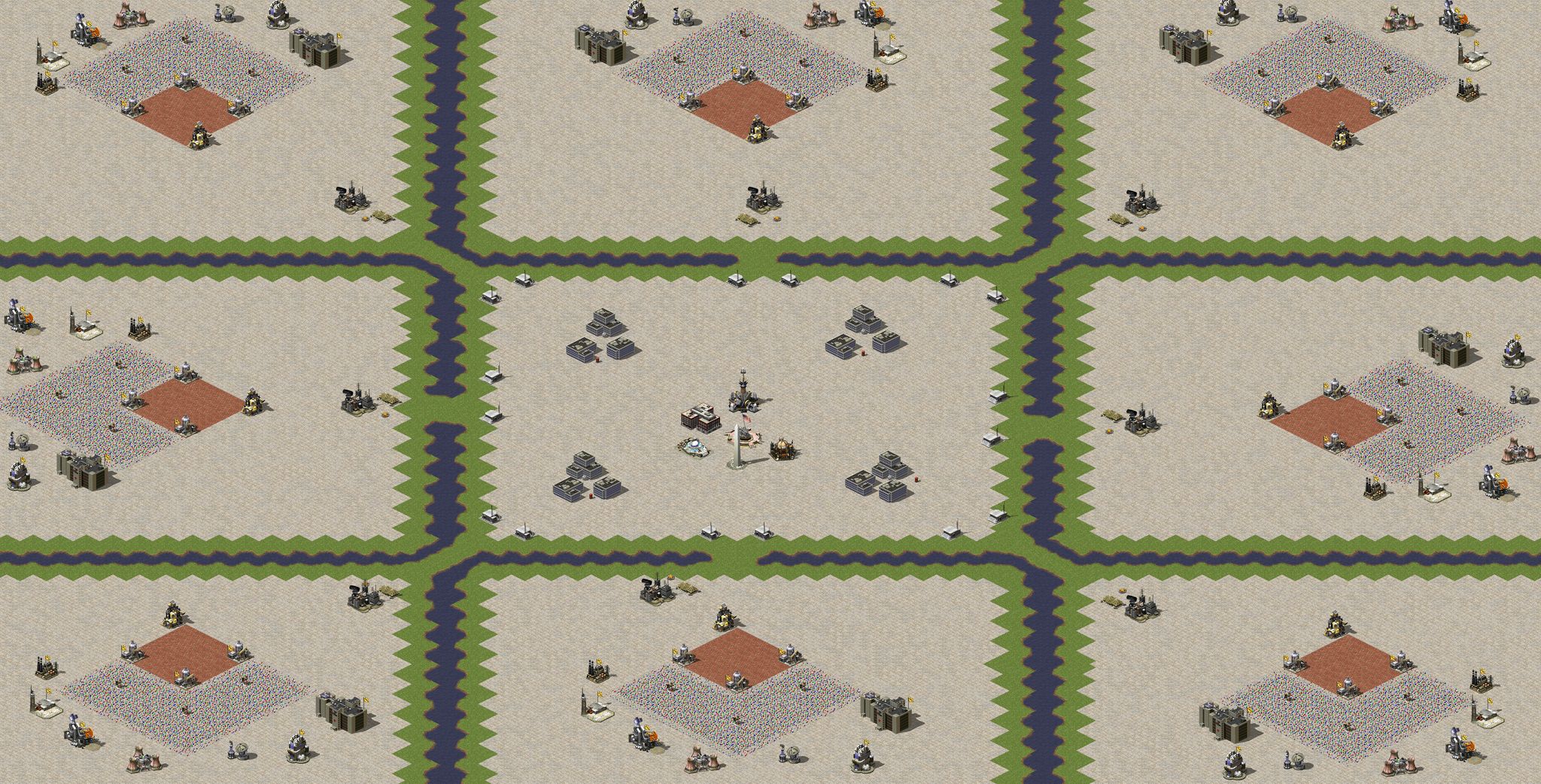 8-Player Urban Skirmish full-resolution render