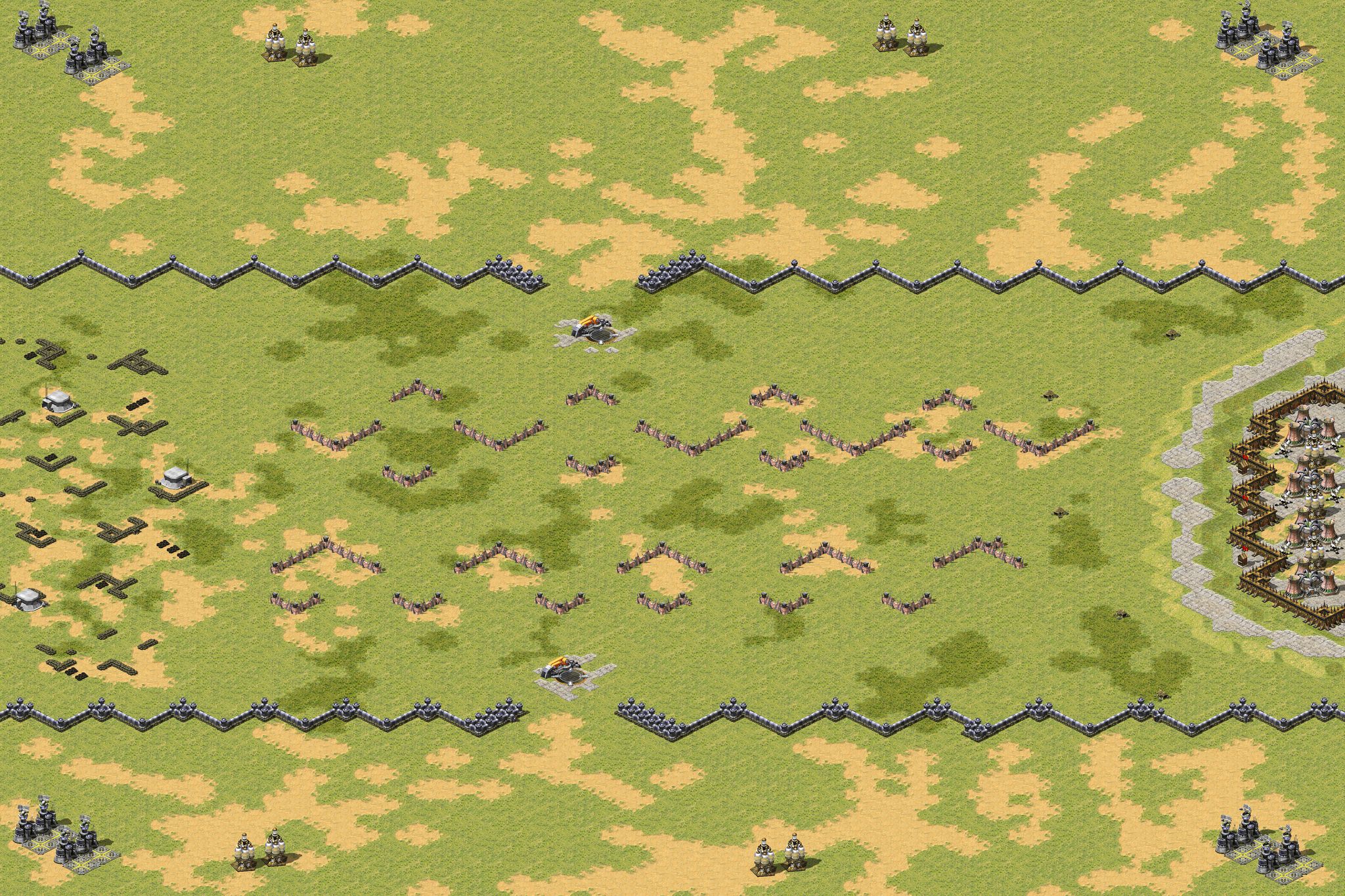 Symmetric Temperate Skirmish full-resolution render