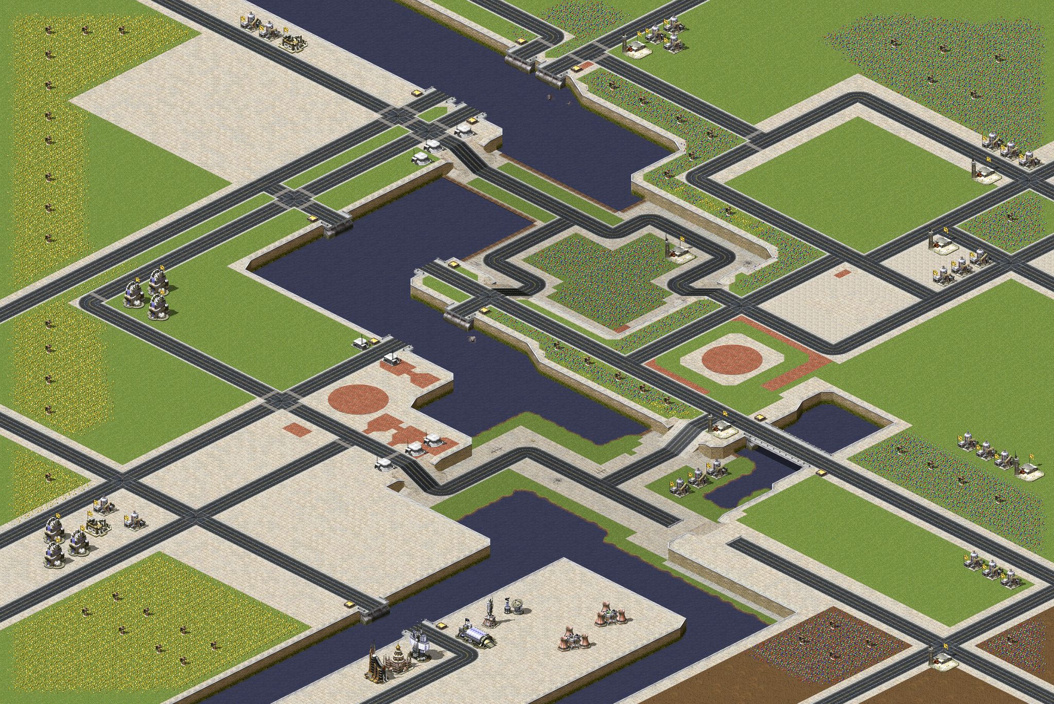 a Chicago 2 (2 vs 6) full-resolution render