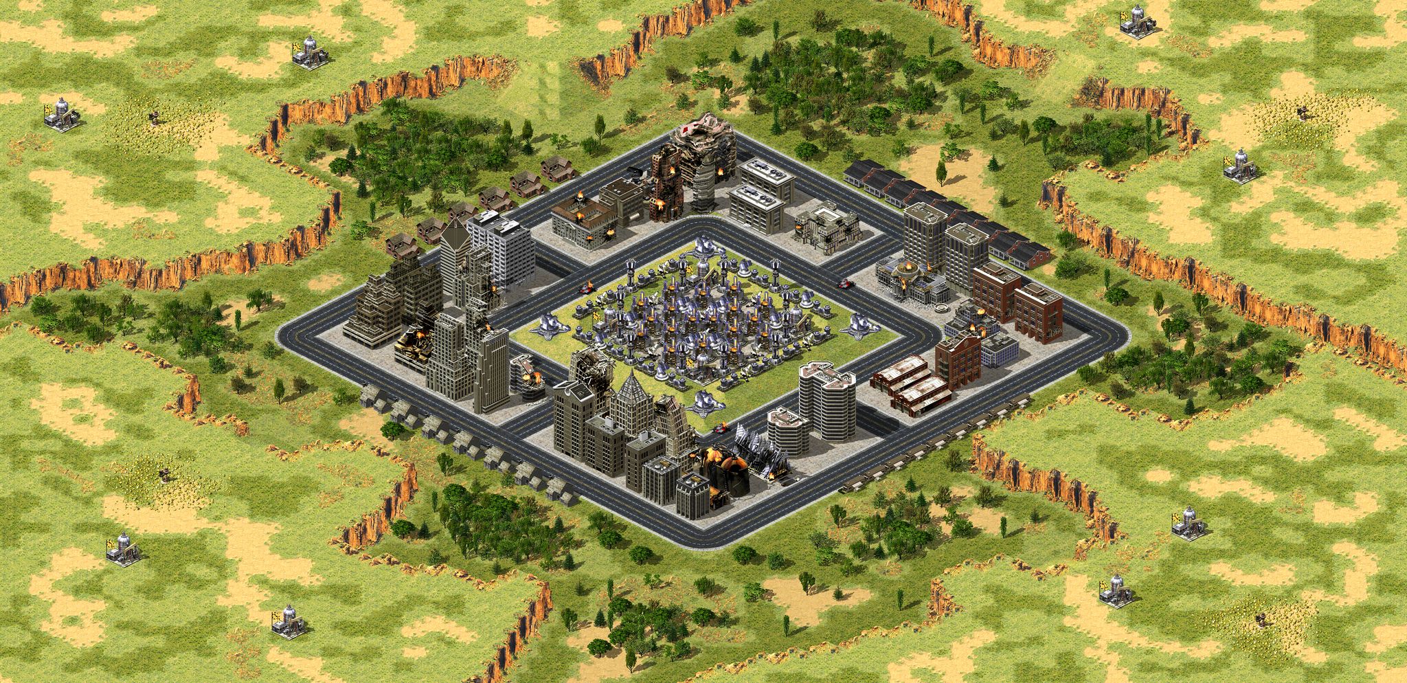 Skirmish (2-4) created by FlakBloke full-resolution render