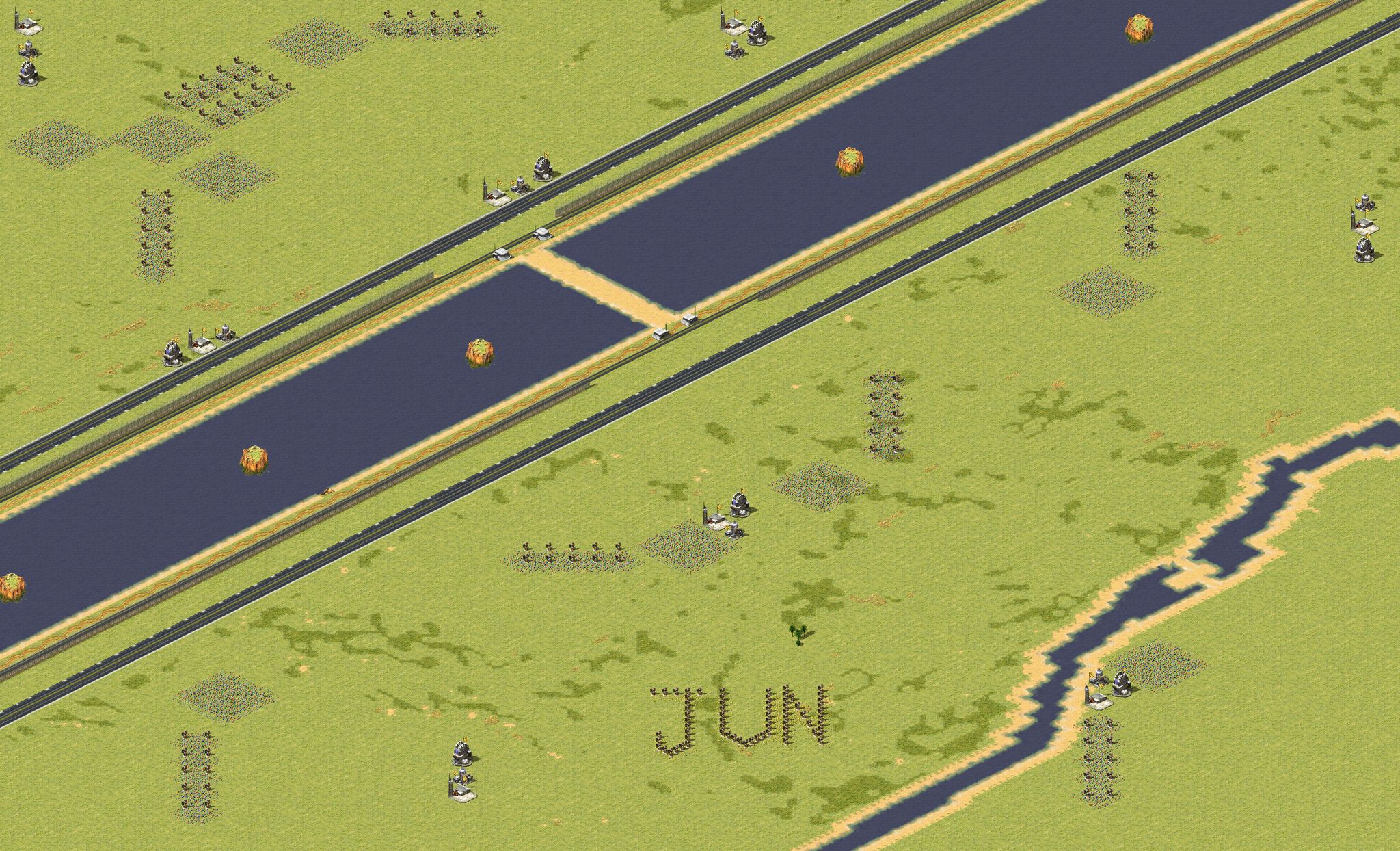 (8)canal zone(4v4)hard mod full-resolution render