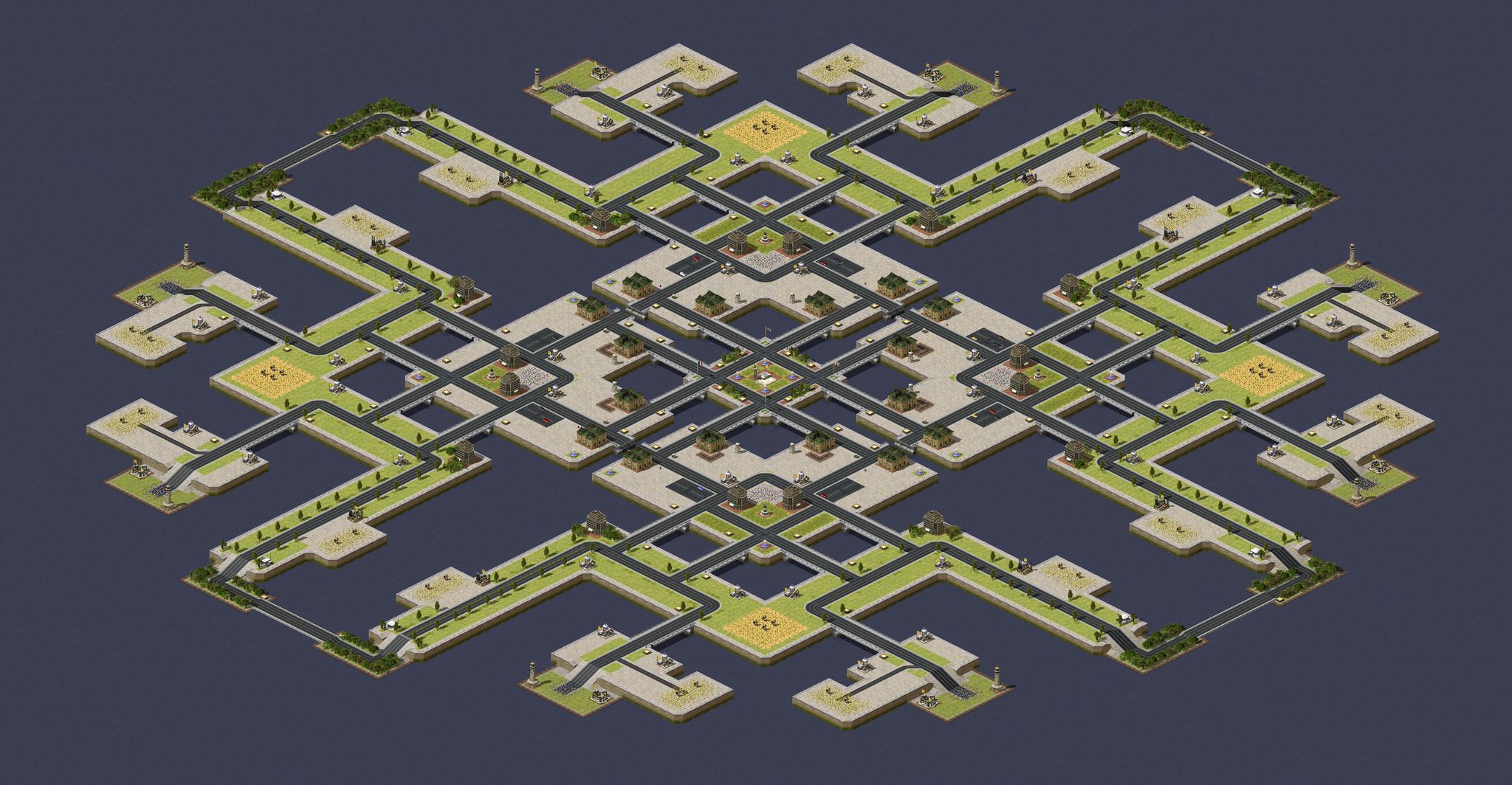 Urban Nexus Skirmish full-resolution render
