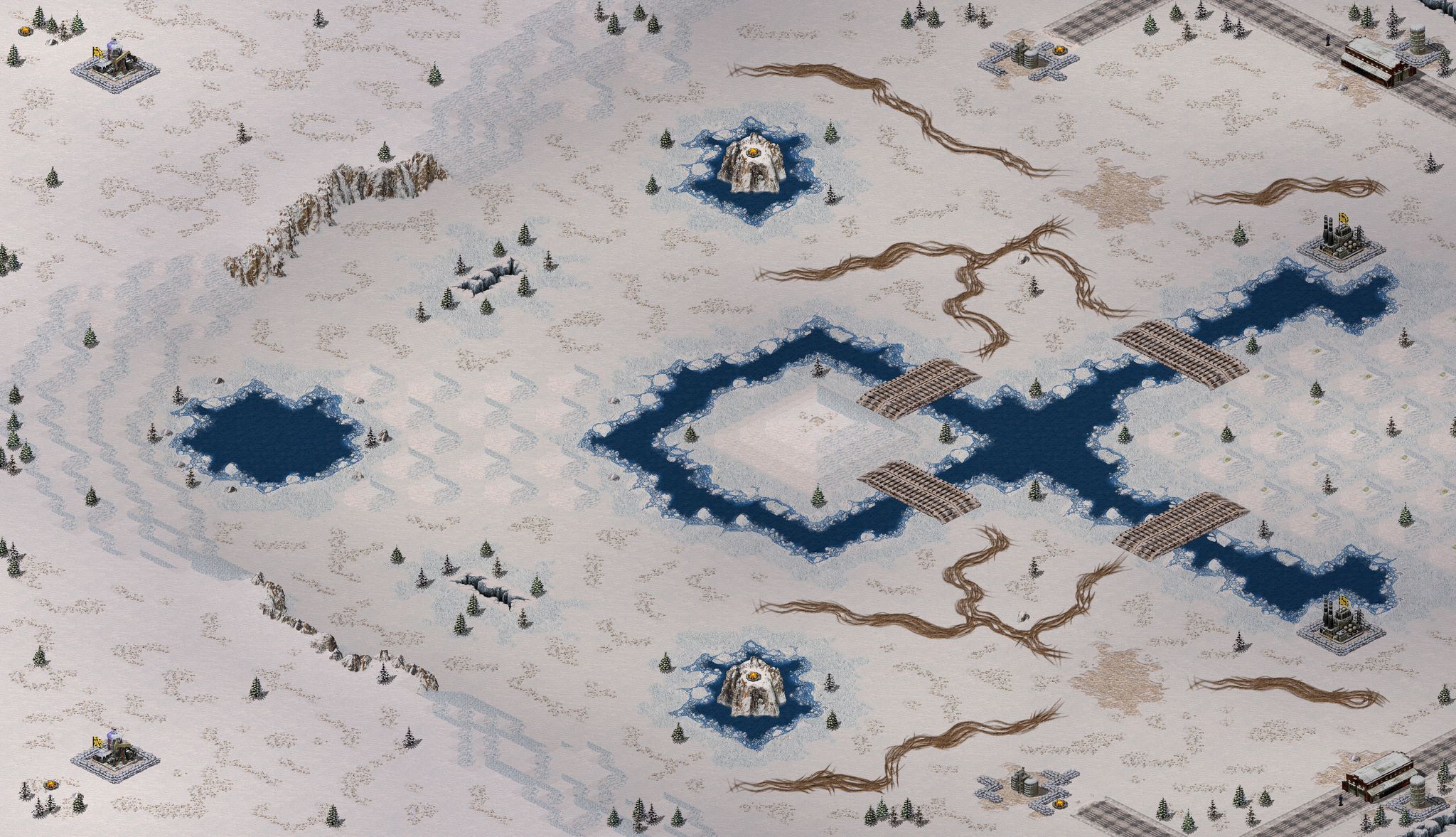 Frozen Outpost full-resolution render
