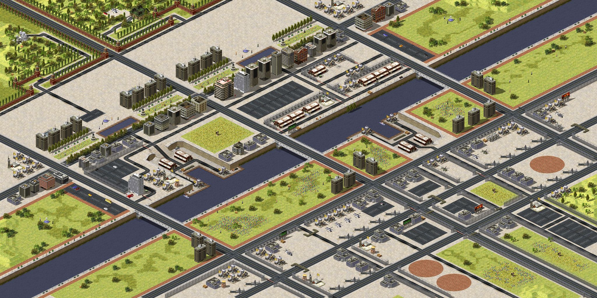 Airport full-resolution render