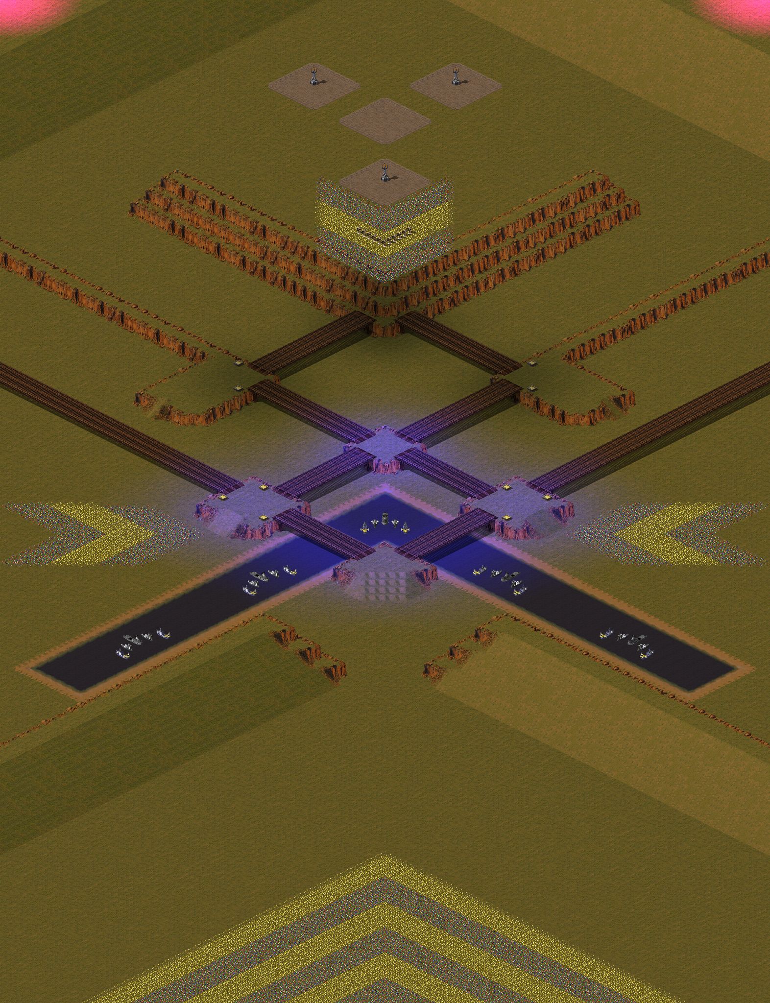 Oilfield Urban Clash full-resolution render