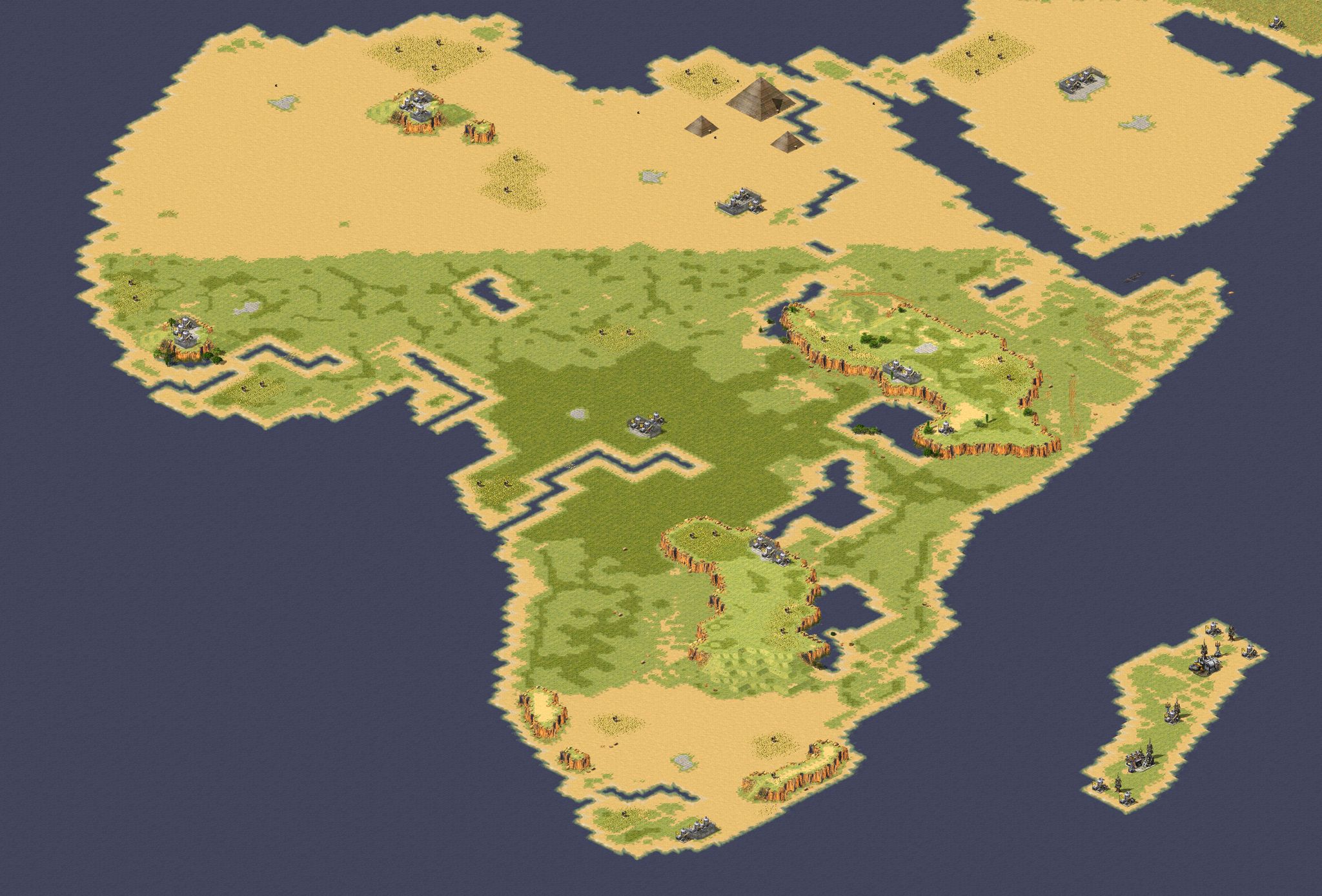 Africa 3 (2-8) full-resolution render
