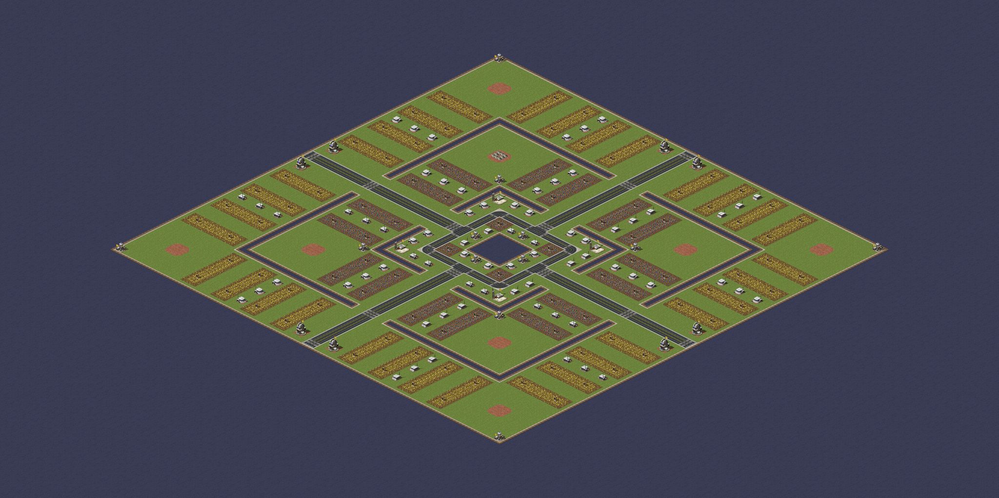 Neon Grid Conflict full-resolution render