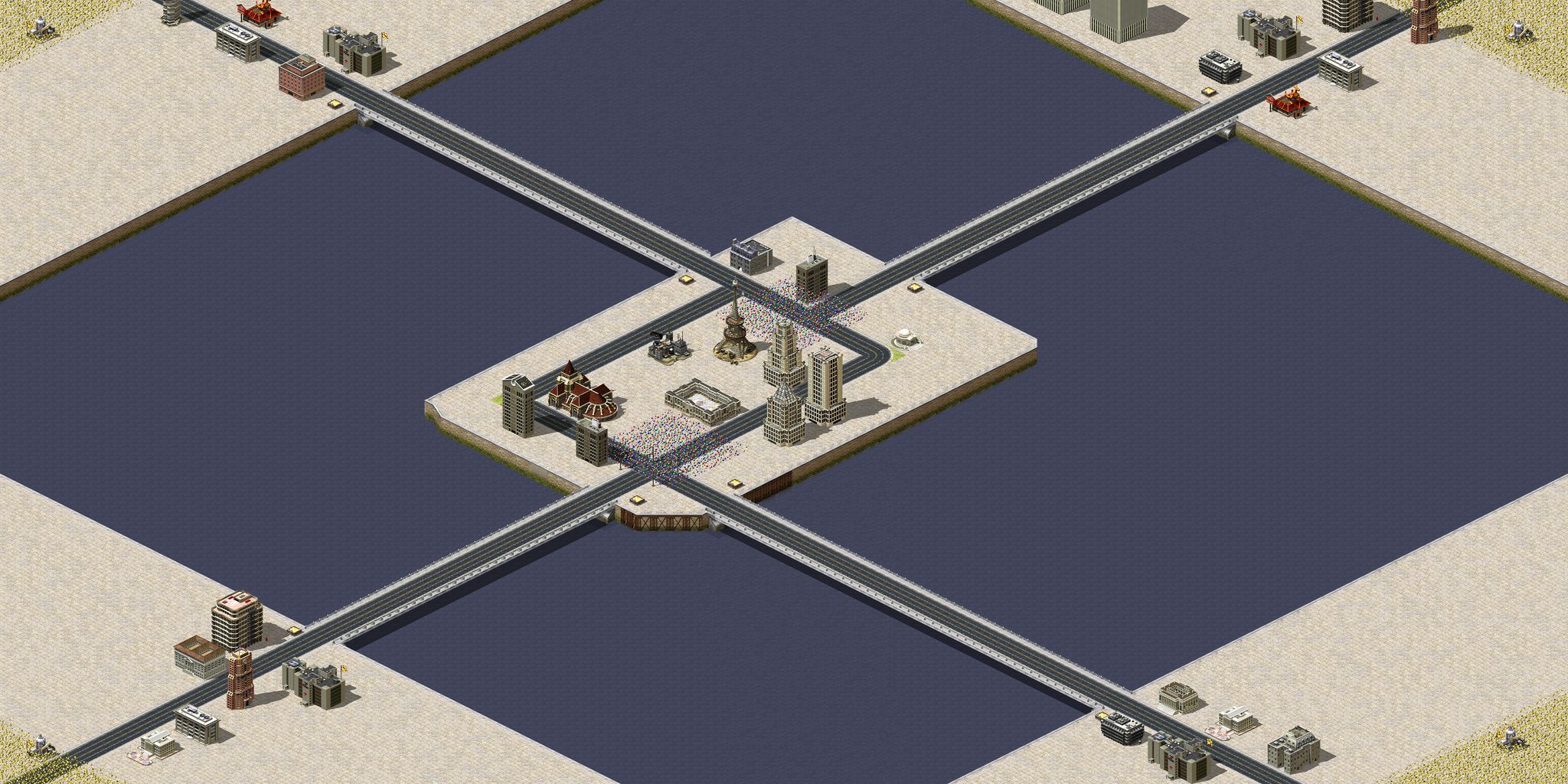 Oil and Water full-resolution render